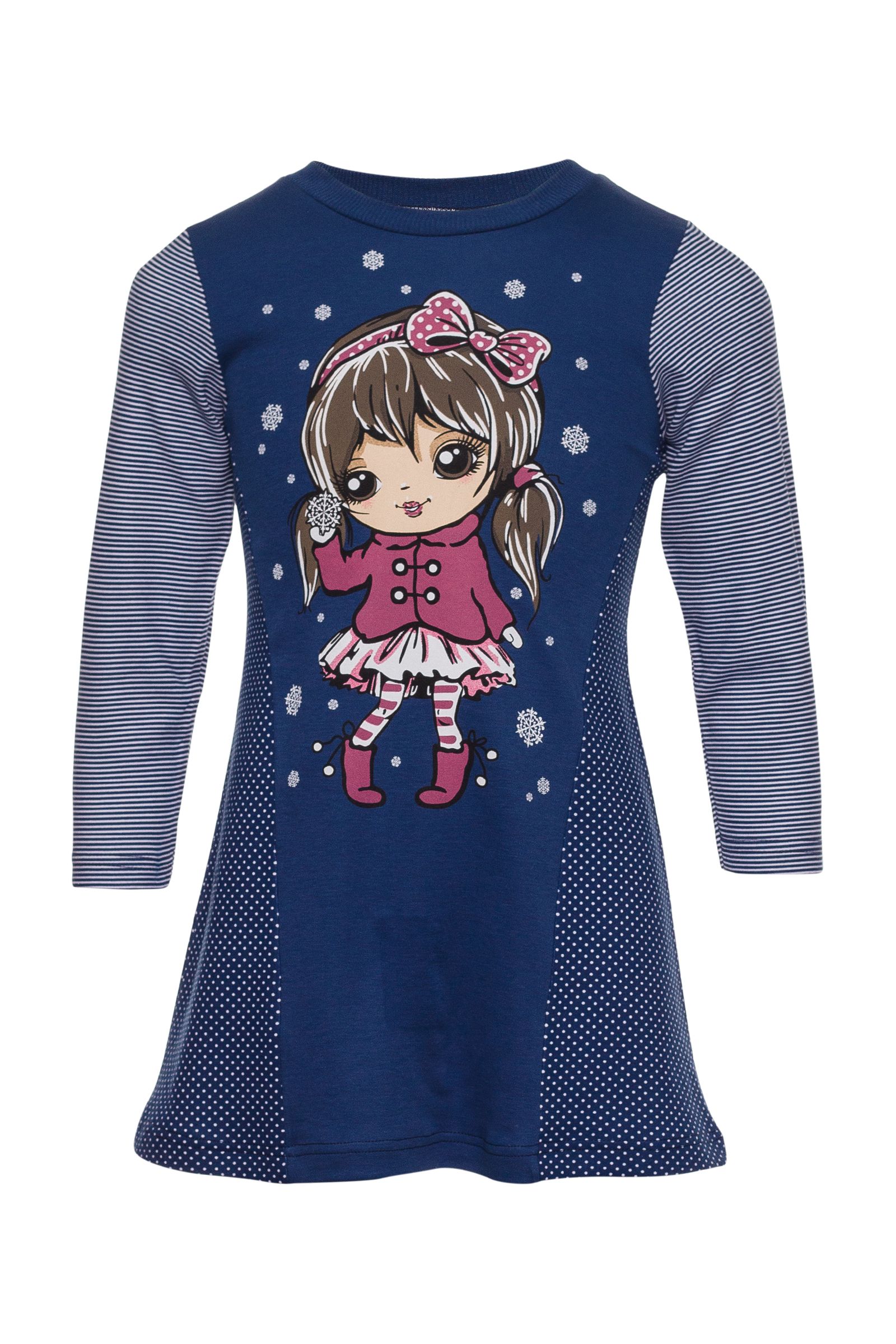 Платье-ПЛ01-2117 оптом от производителя детской одежды 'Алёна'