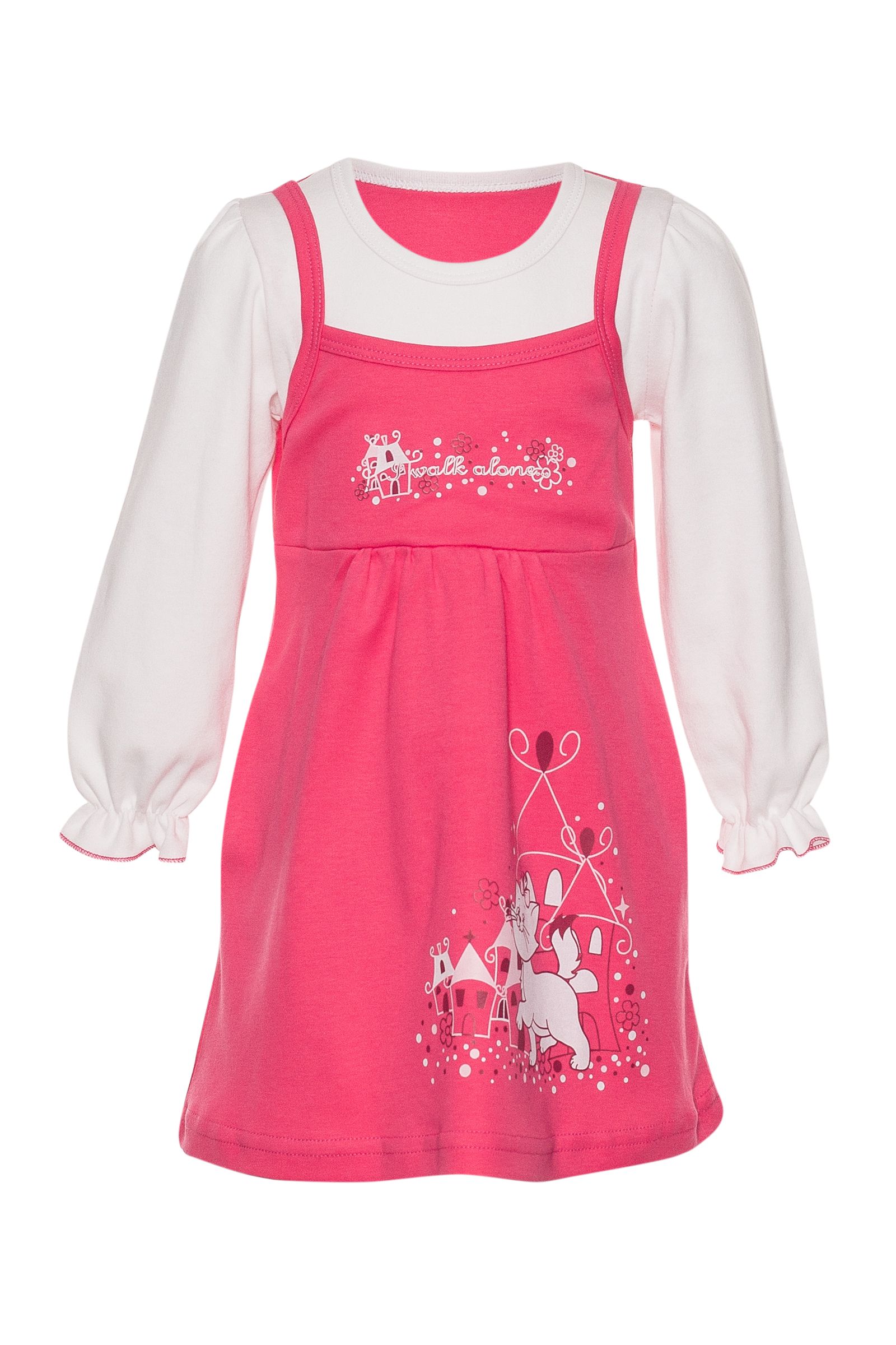 Платье-ПЛ01-1403 оптом от производителя детской одежды 'Алёна'