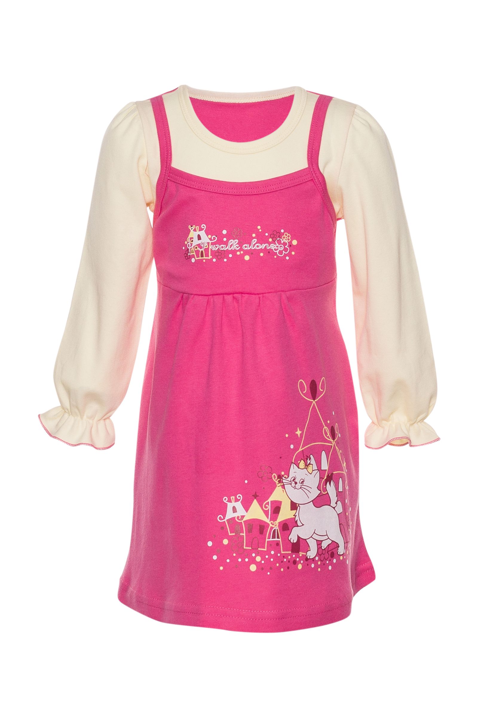 Платье-ПЛ01-1403 оптом от производителя детской одежды 'Алёна'