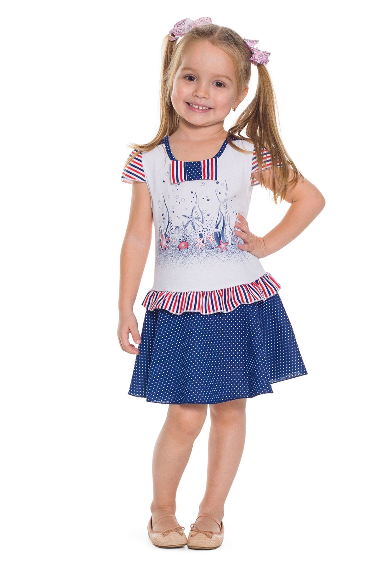 Платье-ПЛ02-1819 оптом от производителя детской одежды 'Алёна'