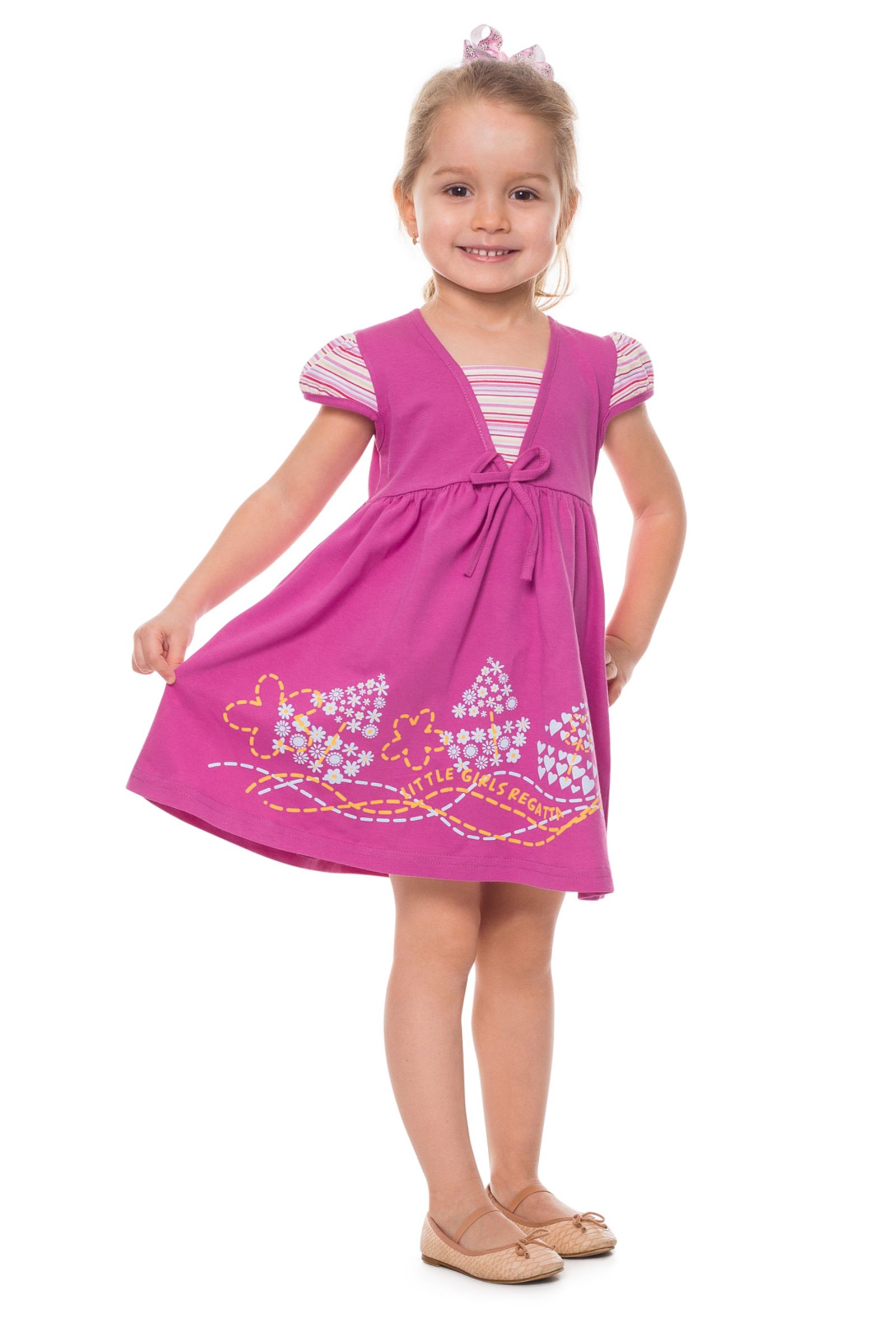Платье-ПЛ02-1109 оптом от производителя детской одежды 'Алёна'