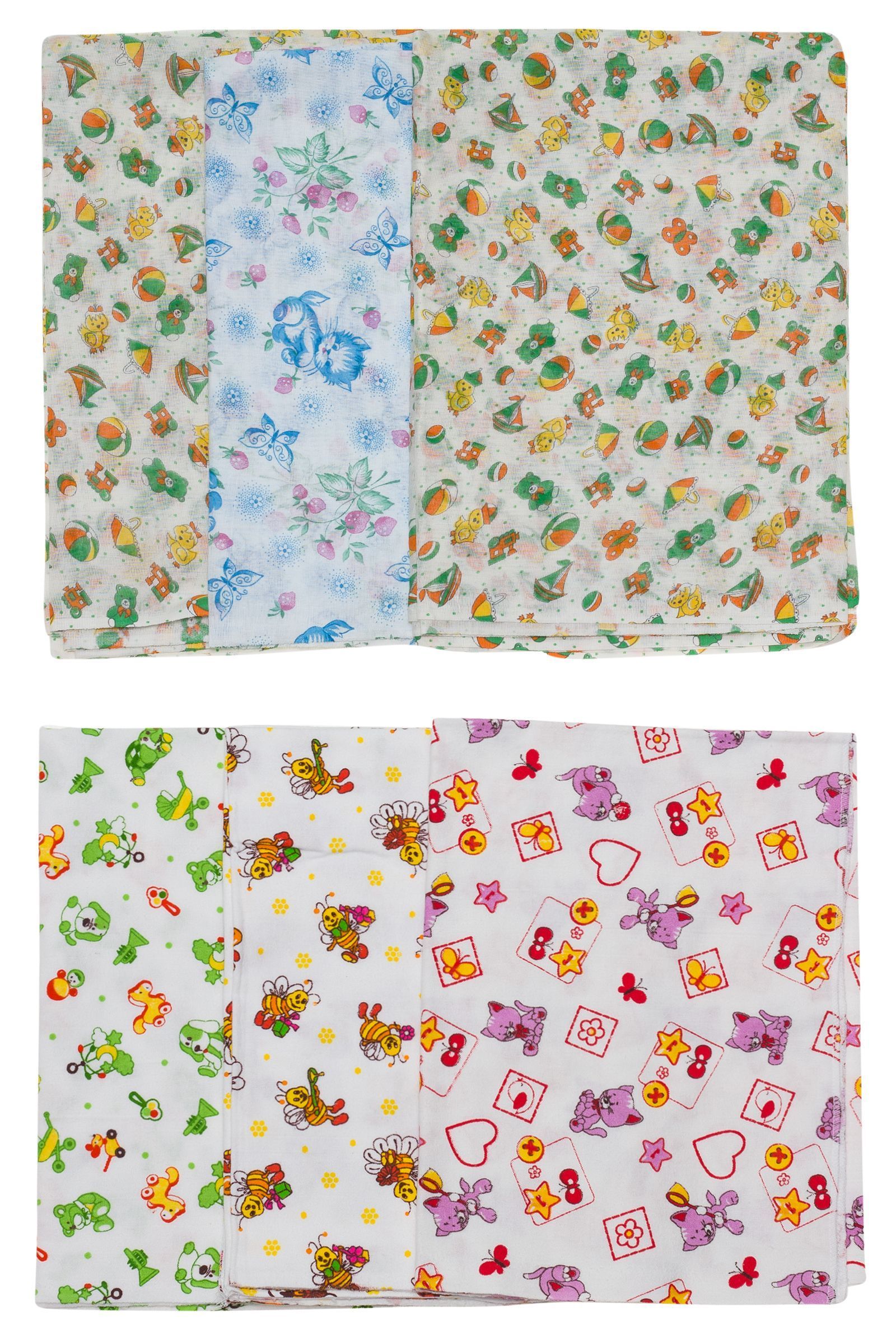 Комплект пеленок-6-924 оптом от производителя детской одежды 'Алёна'
