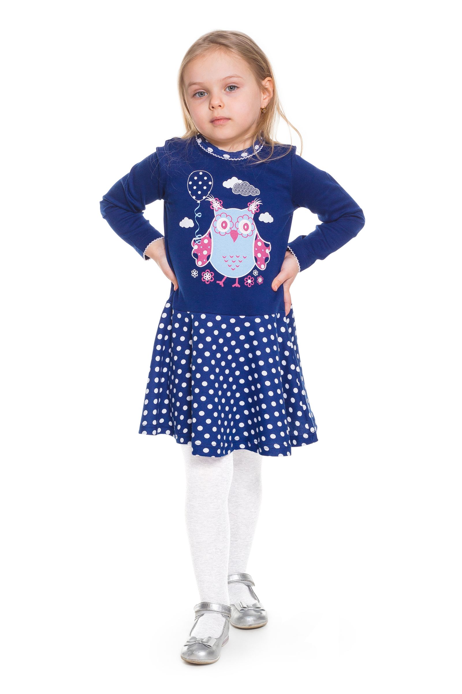 Платье-ПЛ01-2244 оптом от производителя детской одежды 'Алёна'