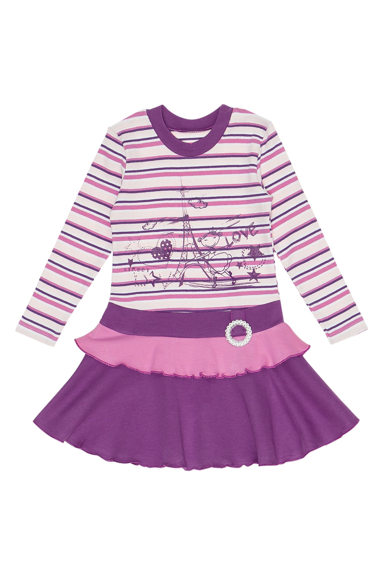 Платье-ПЛ01-1388 оптом от производителя детской одежды 'Алёна'