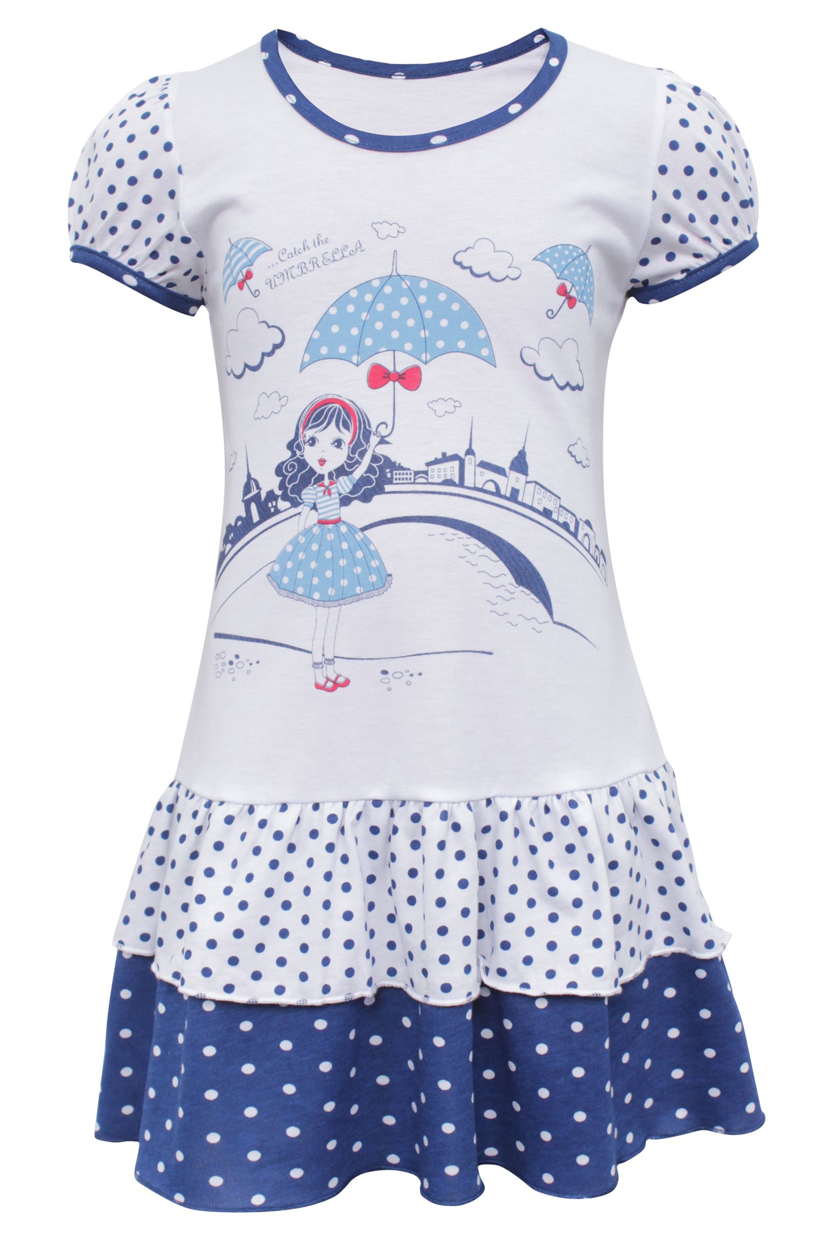 Платье-ПЛ02-1815 оптом от производителя детской одежды 'Алёна'