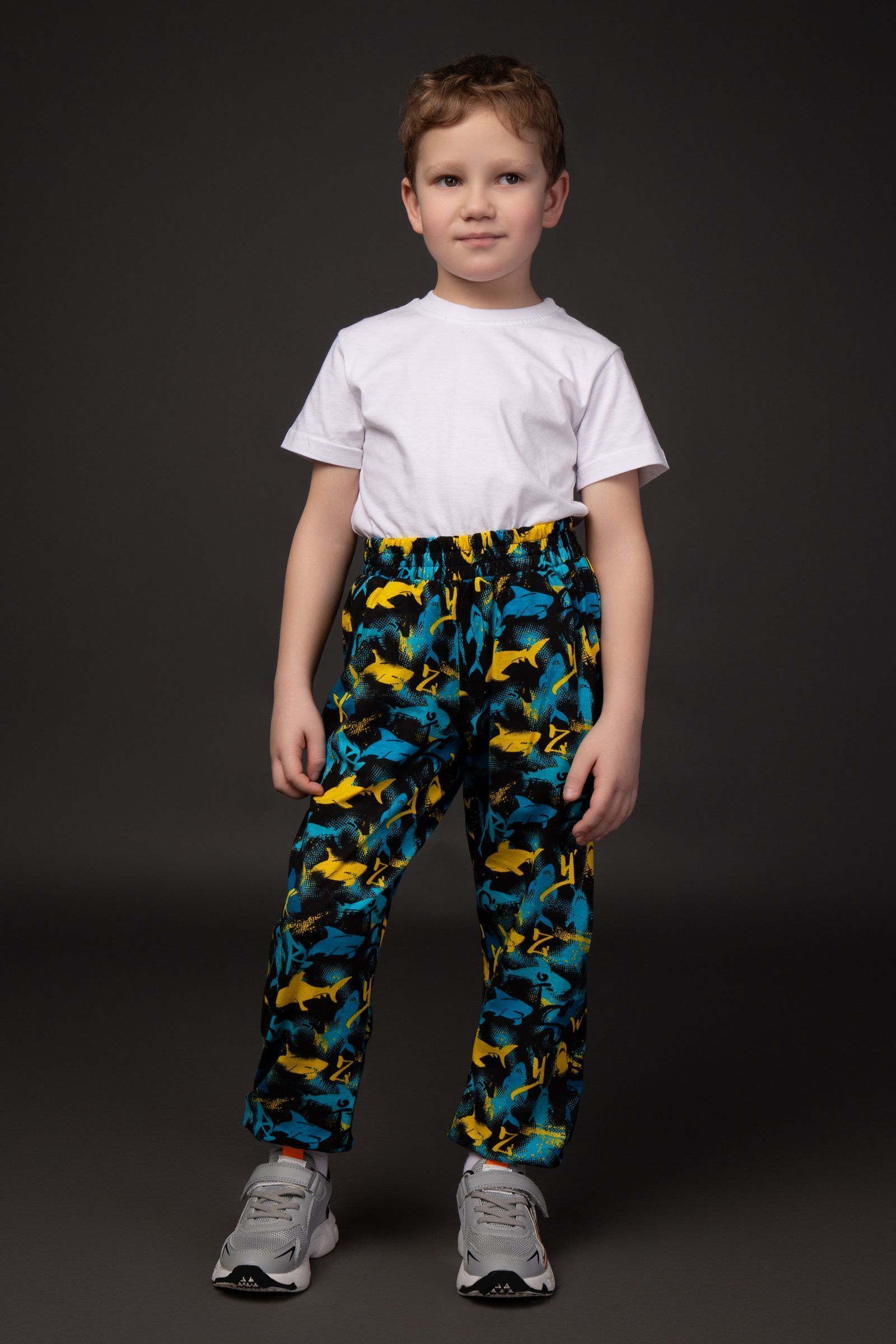 Брюки-БР02-4433 оптом от производителя детской одежды 'Алёна'