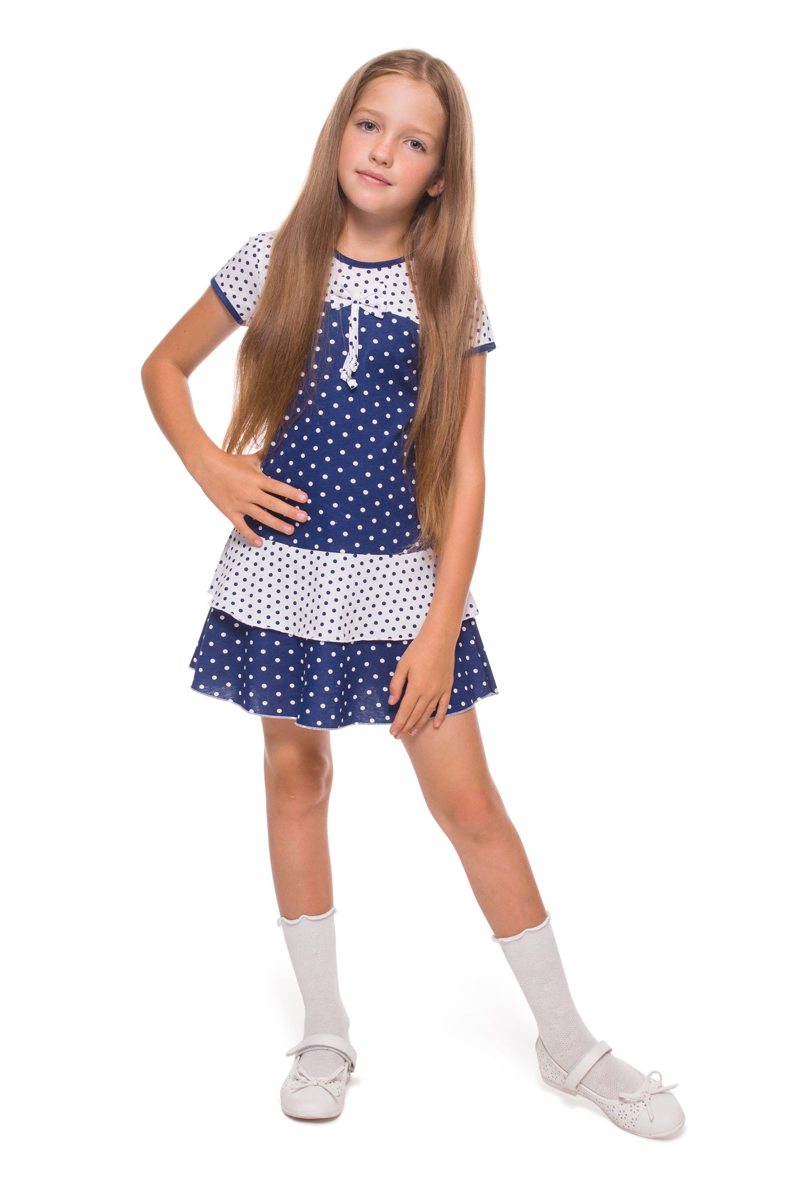 Платье-ПЛ02-2138 оптом от производителя детской одежды 'Алёна'