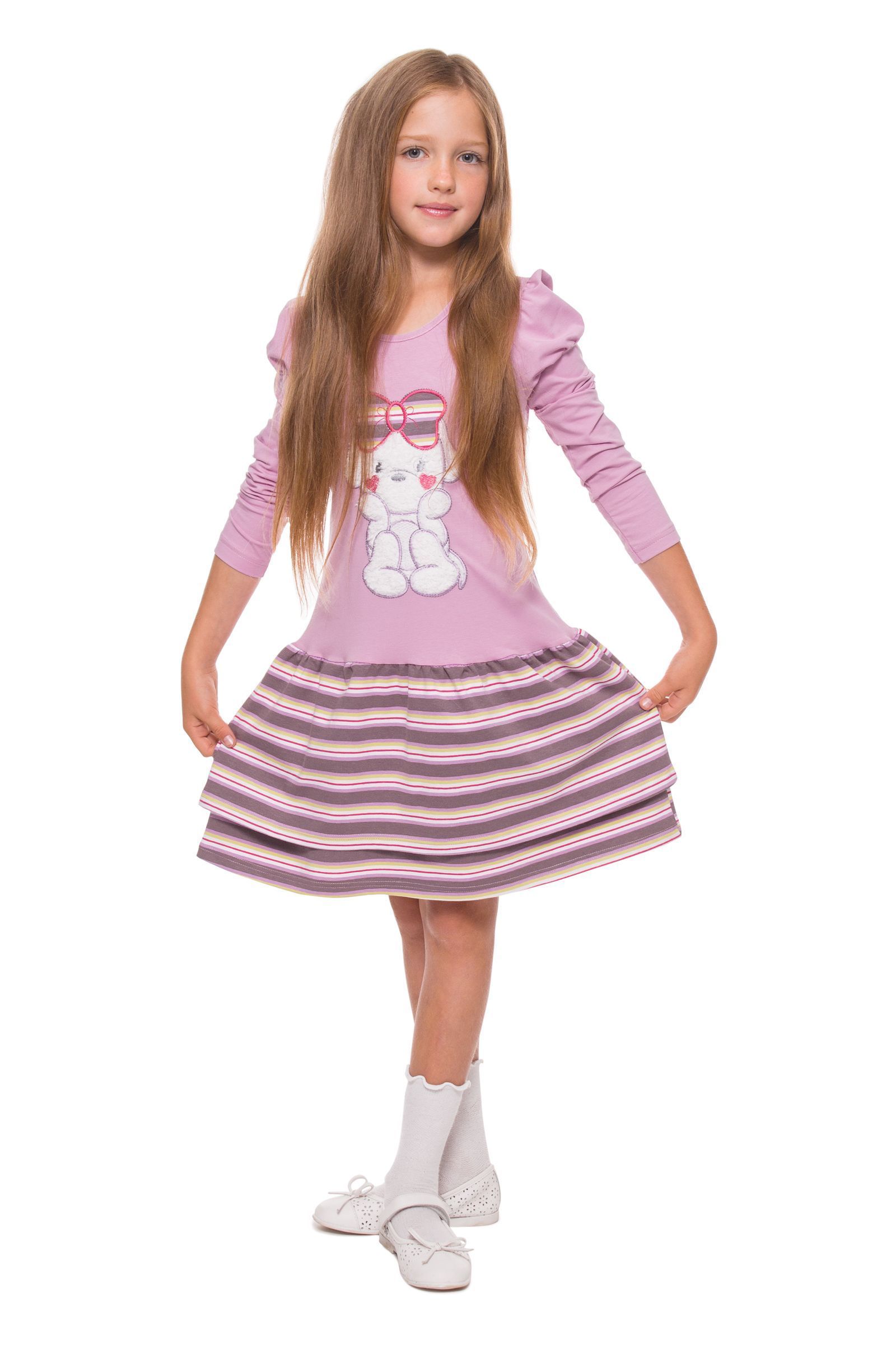 Платье-ПЛ09-2202 оптом от производителя детской одежды 'Алёна'