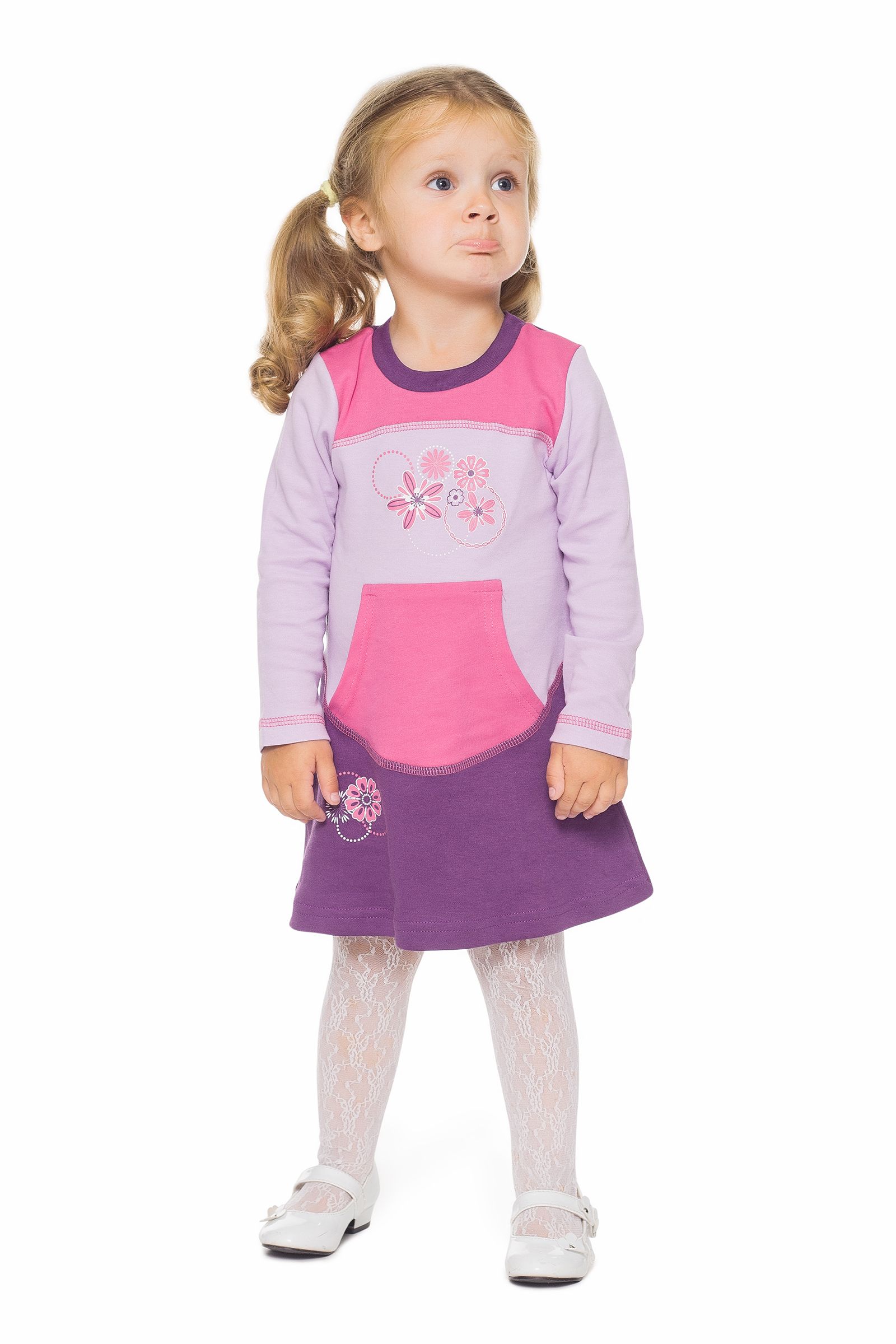 Платье-ПЛ01-1397 оптом от производителя детской одежды 'Алёна'