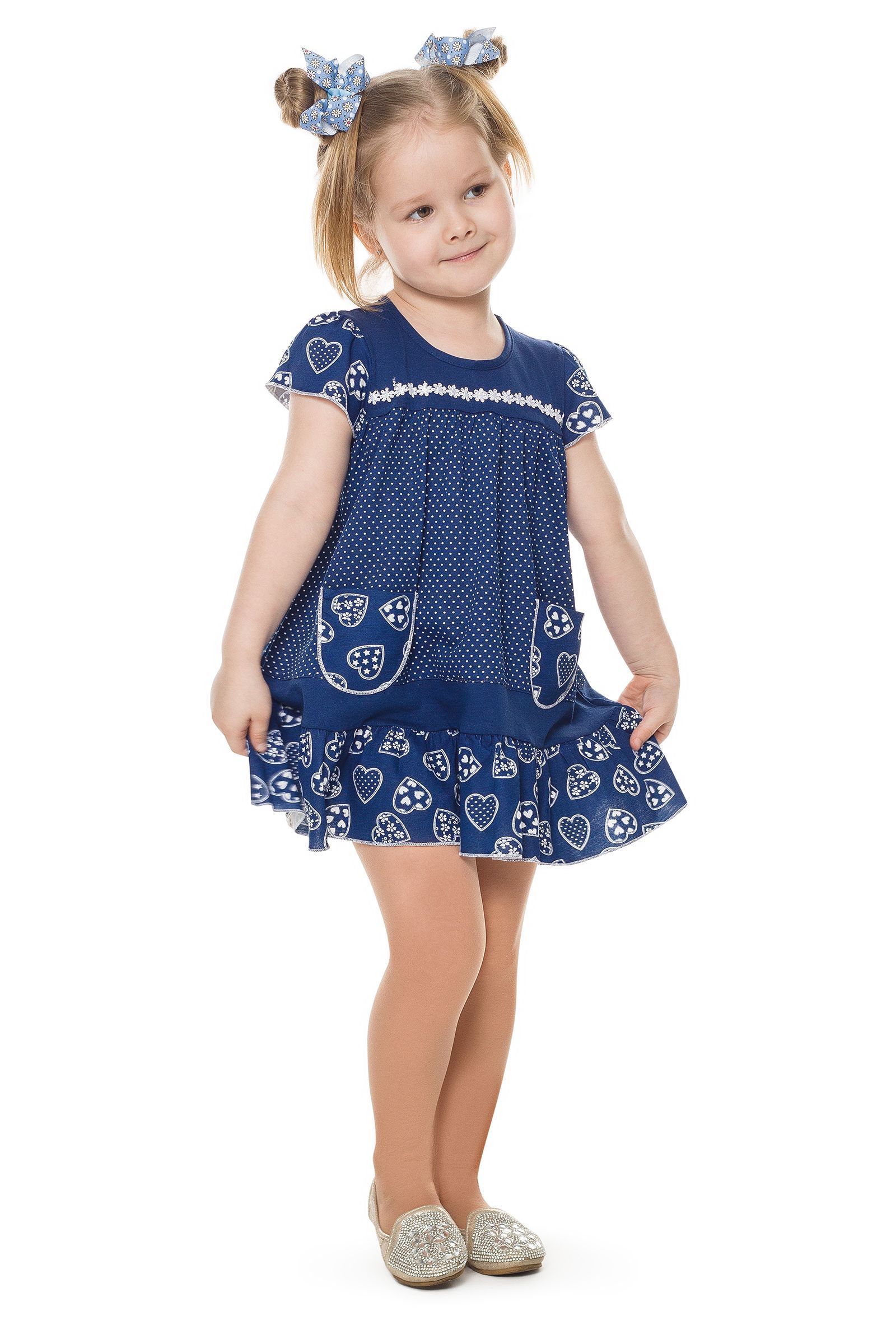 Платье-ПЛ02-805 оптом от производителя детской одежды 'Алёна'