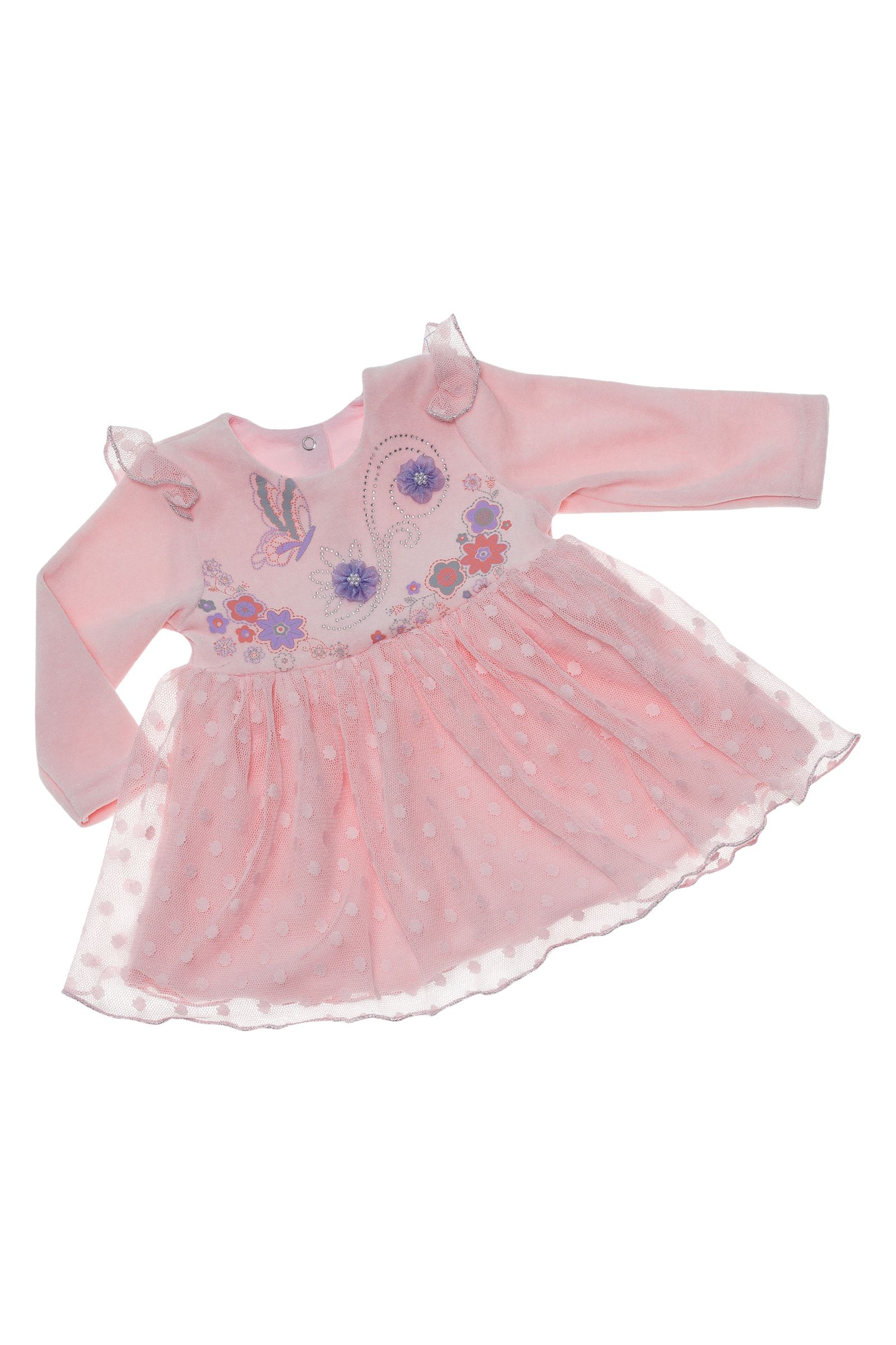 Платье-ПЛ04-1352 оптом от производителя детской одежды 'Алёна'