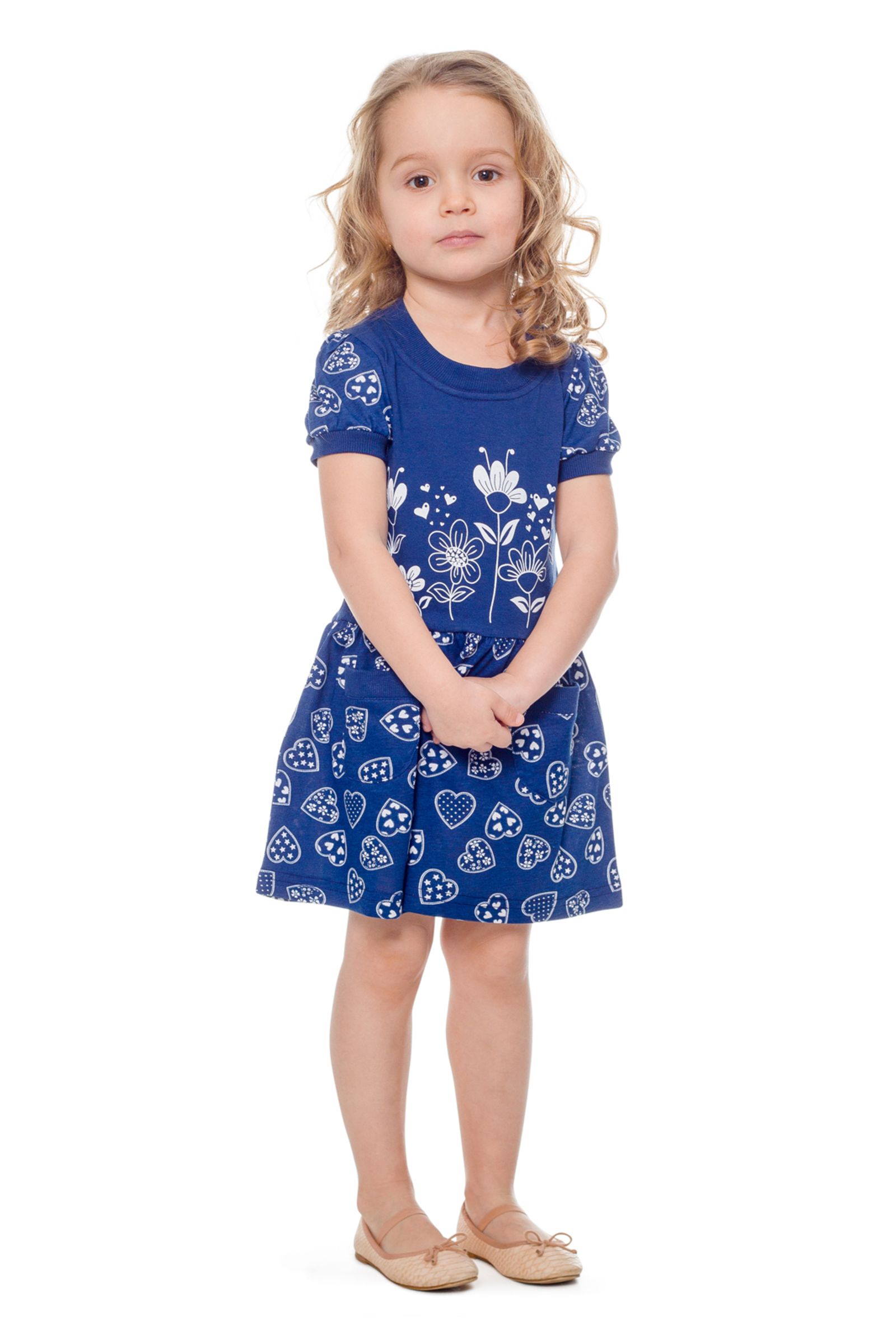 Платье-ПЛ02-1304 оптом от производителя детской одежды 'Алёна'