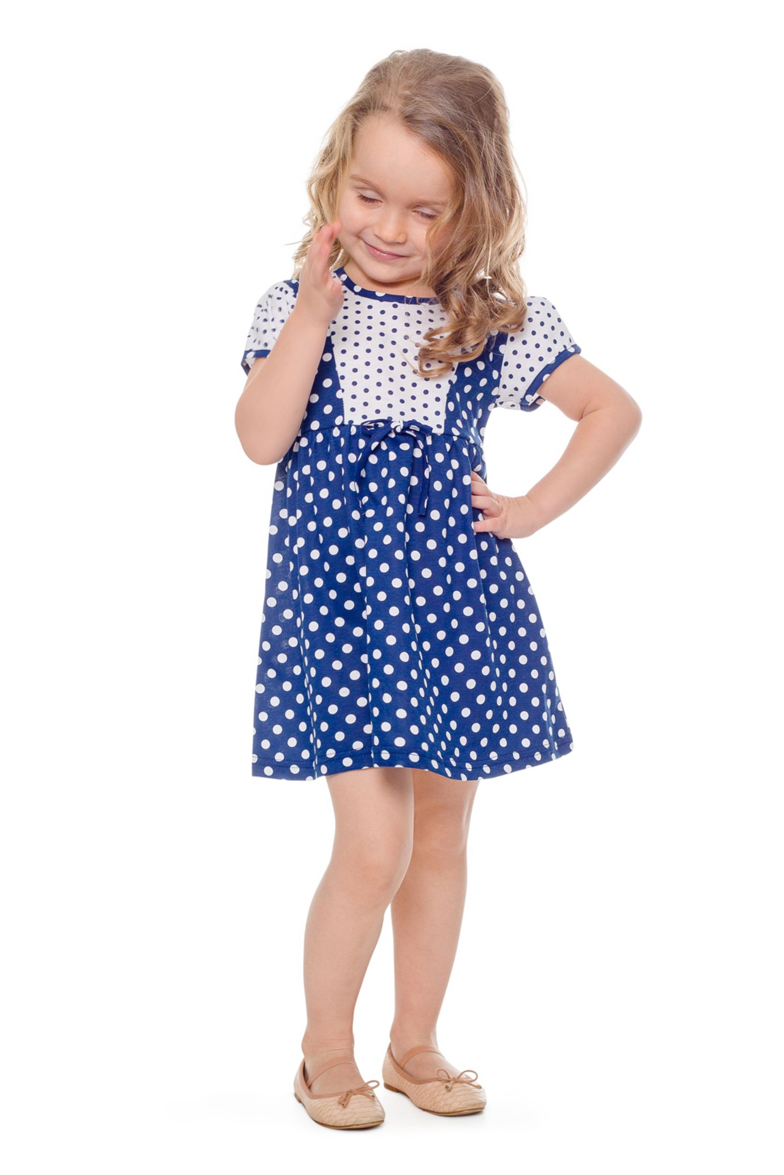 Платье-ПЛ02-2369 оптом от производителя детской одежды 'Алёна'