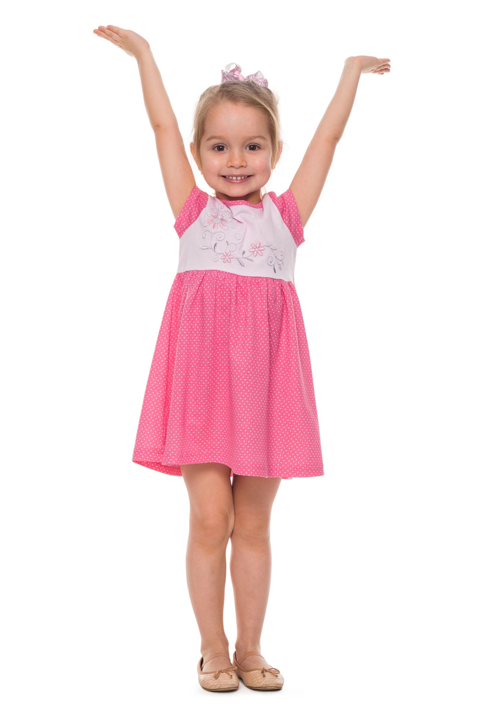 Платье-ПЛ02-2383 оптом от производителя детской одежды 'Алёна'