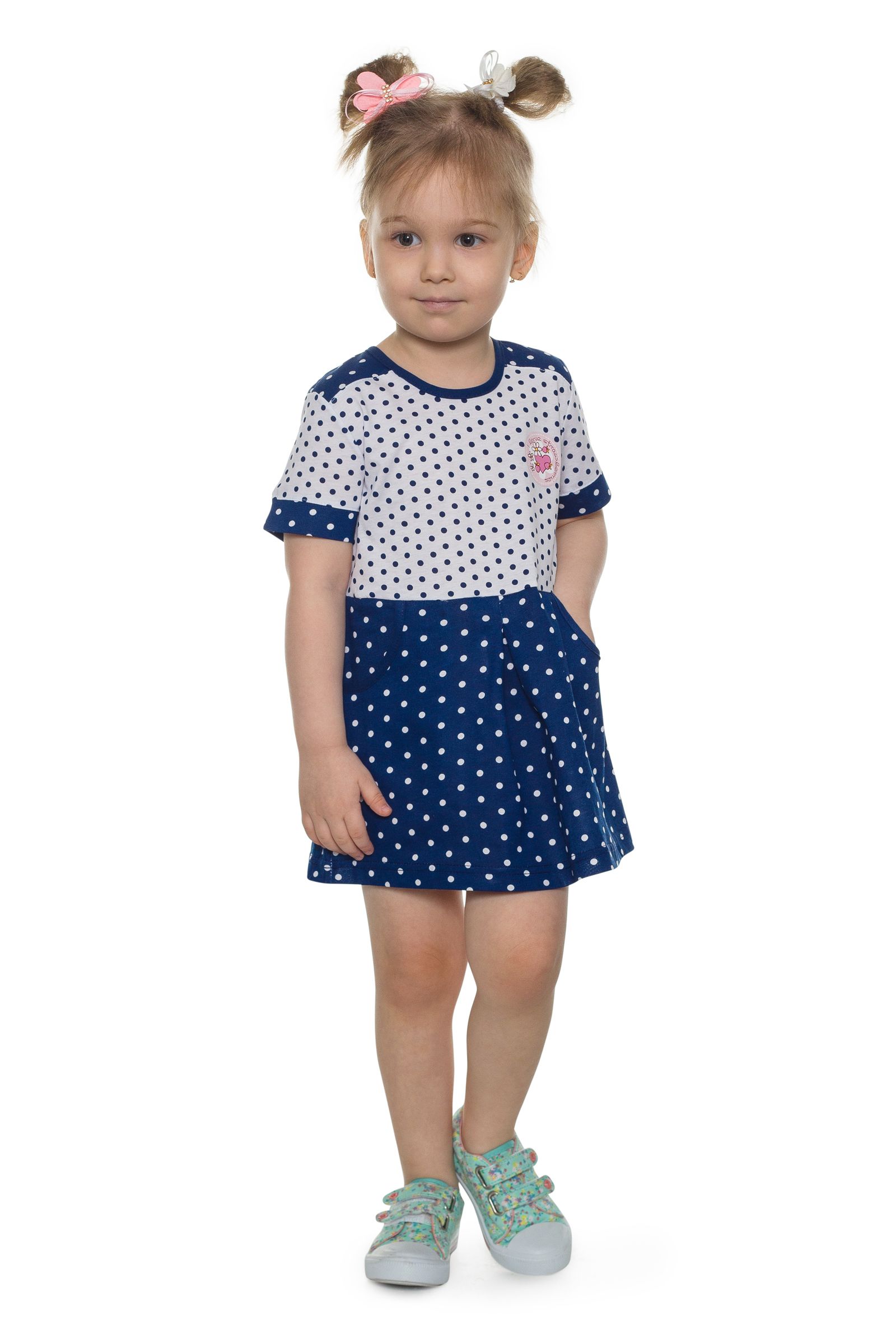 Платье-ПЛ02-2145 оптом от производителя детской одежды 'Алёна'