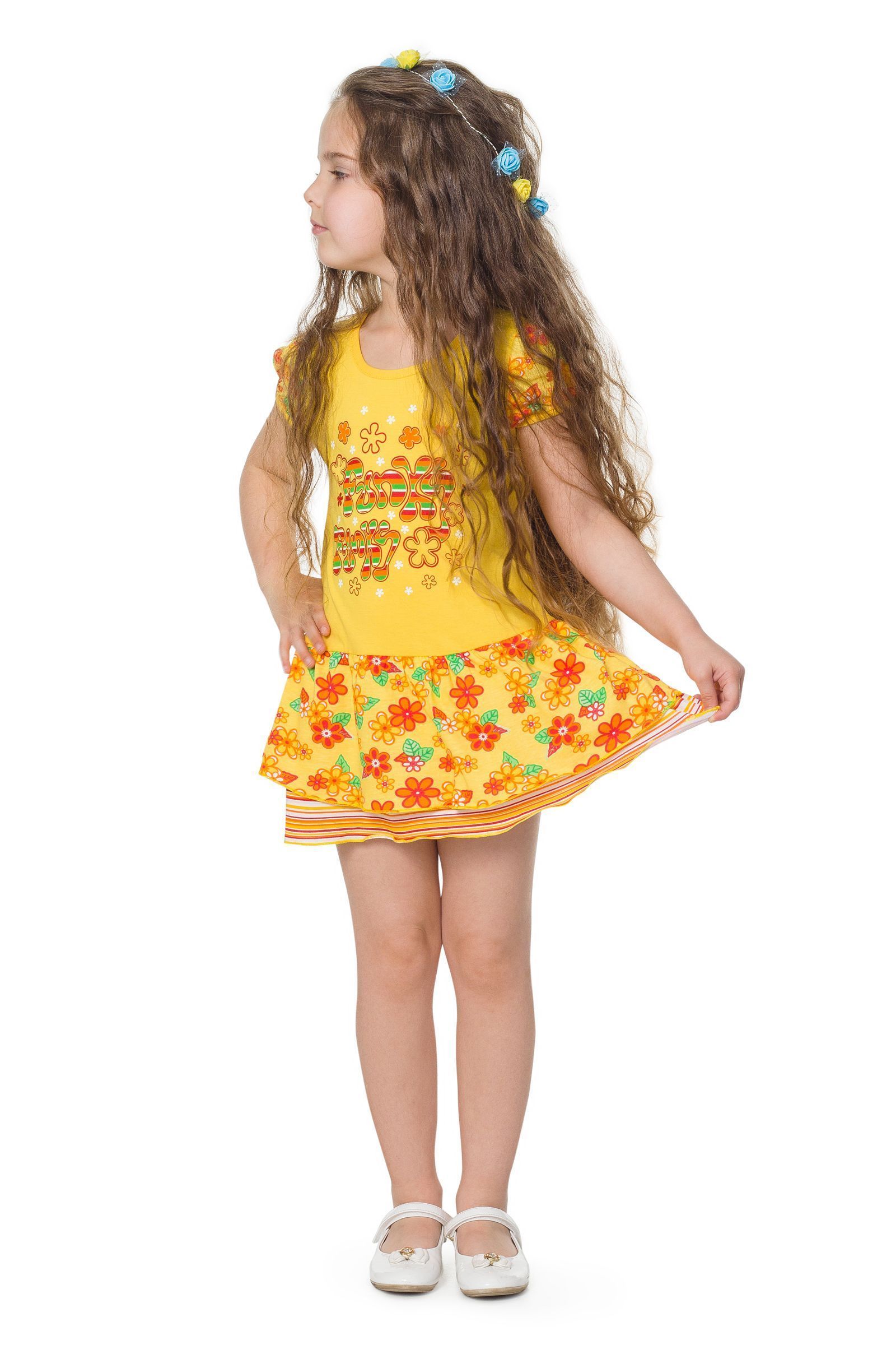 Платье-ПЛ02-1848 оптом от производителя детской одежды 'Алёна'
