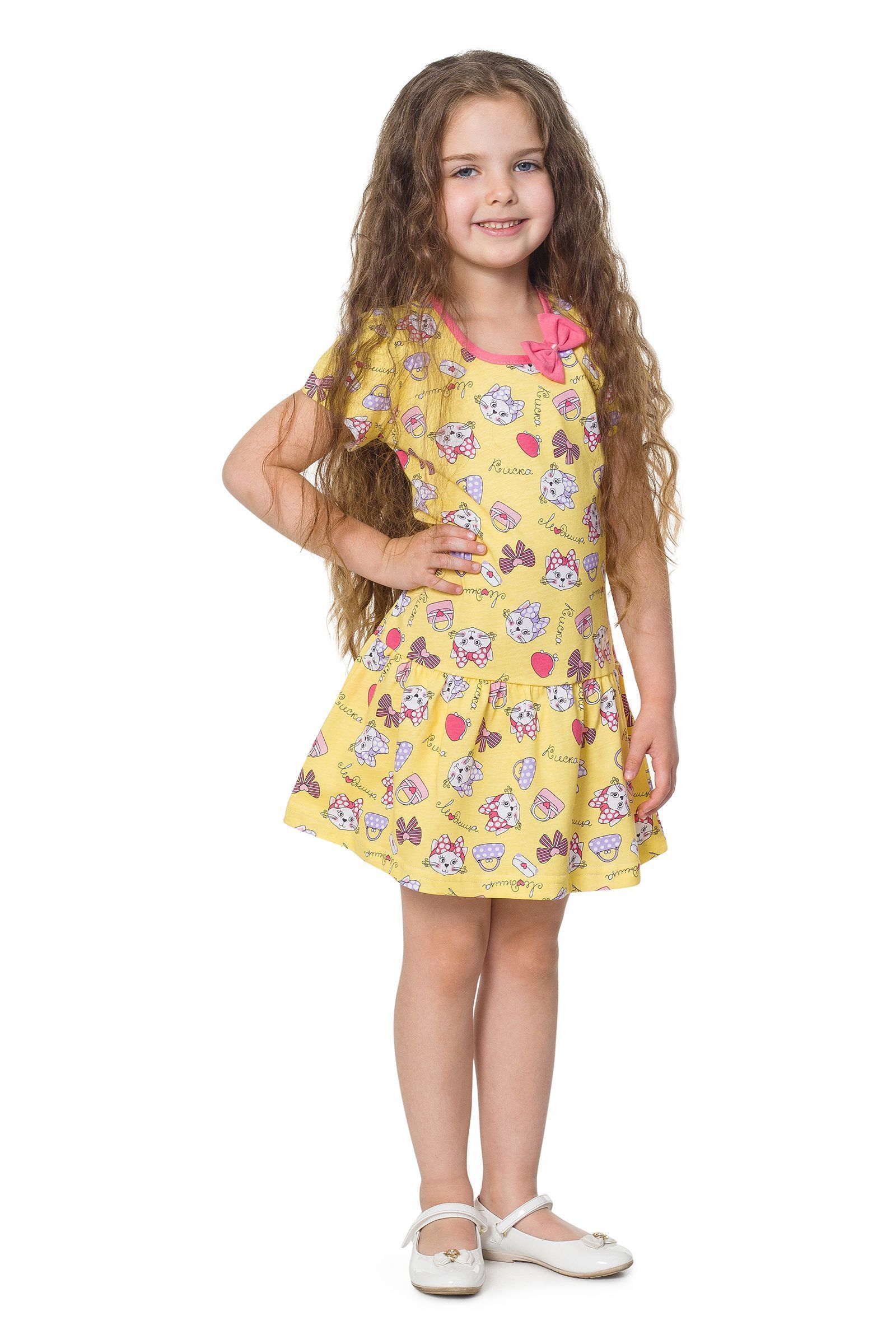 Платье-ПЛ02-2387 оптом от производителя детской одежды 'Алёна'