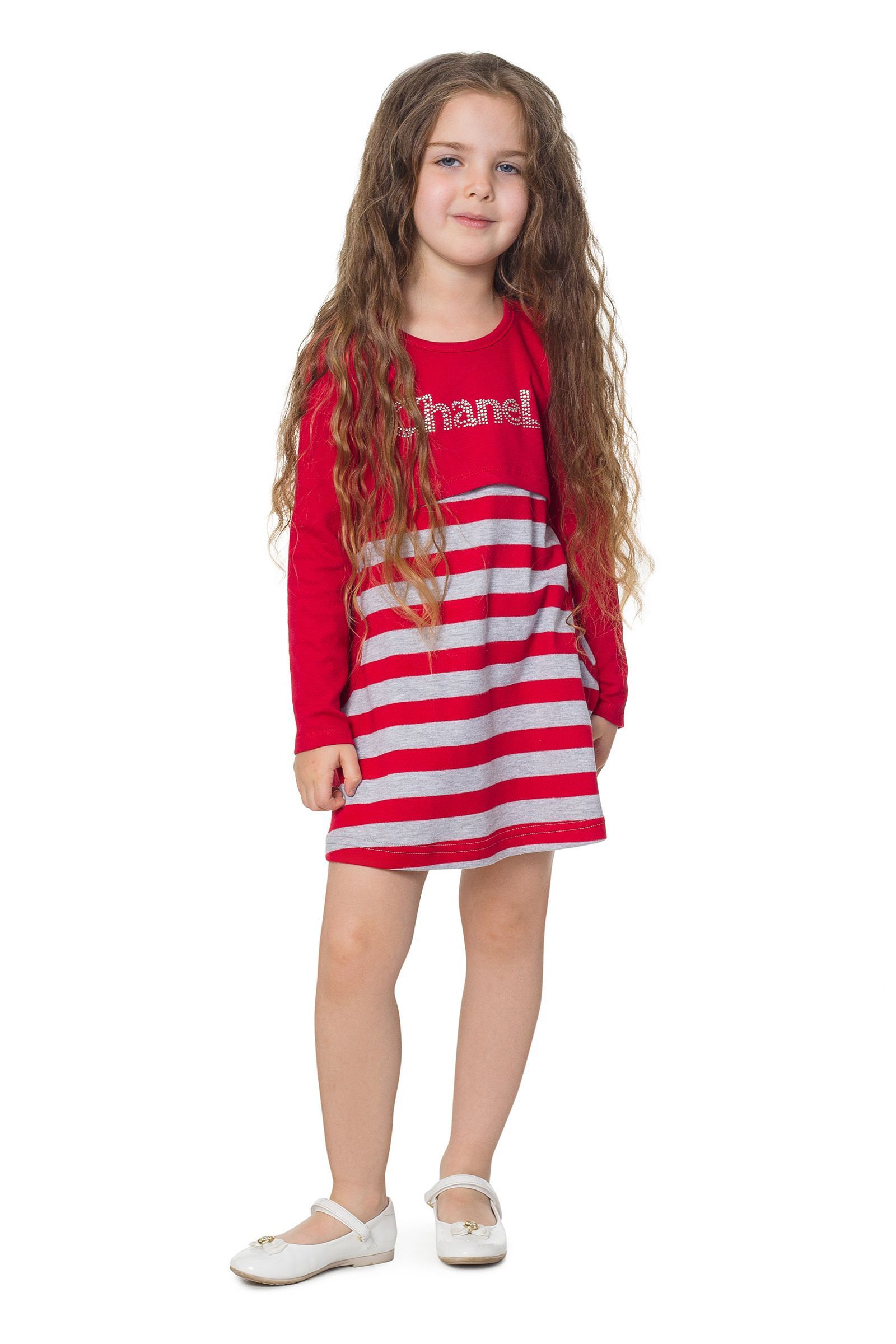 Платье-ПЛ01-2452 оптом от производителя детской одежды 'Алёна'