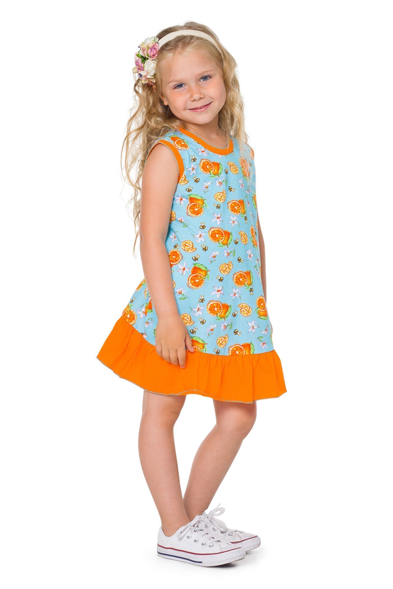 Платье-ПЛ02-1865 оптом от производителя детской одежды 'Алёна'