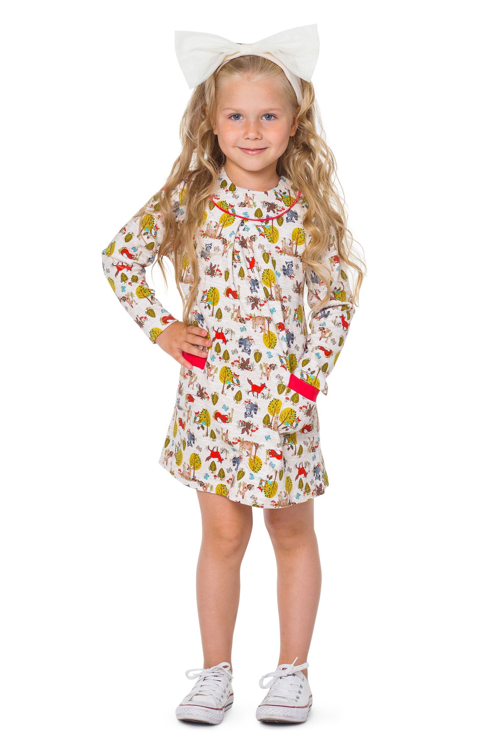 Платье-ПЛ01-2479 оптом от производителя детской одежды 'Алёна'