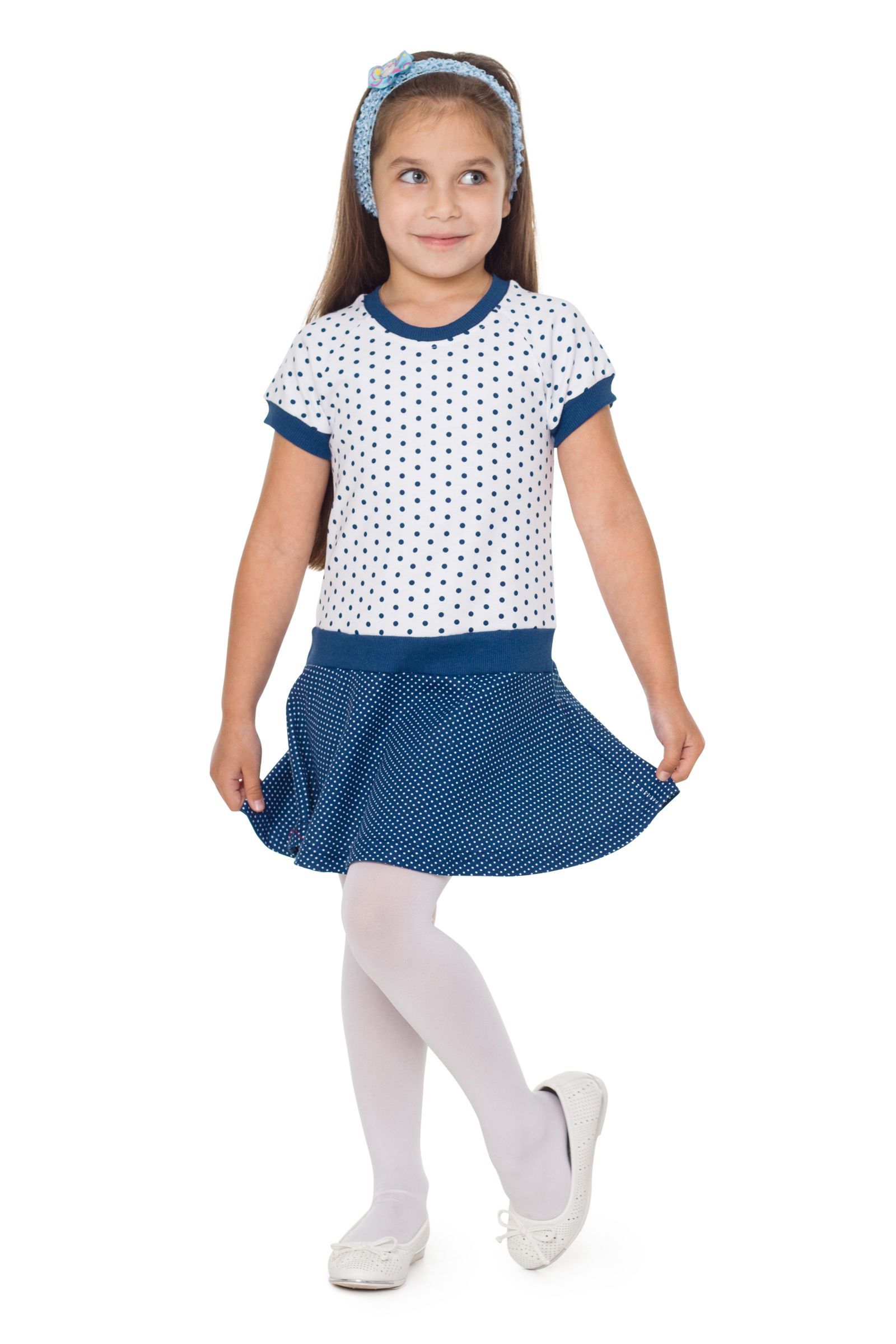 Платье-ПЛ01-2118 оптом от производителя детской одежды 'Алёна'