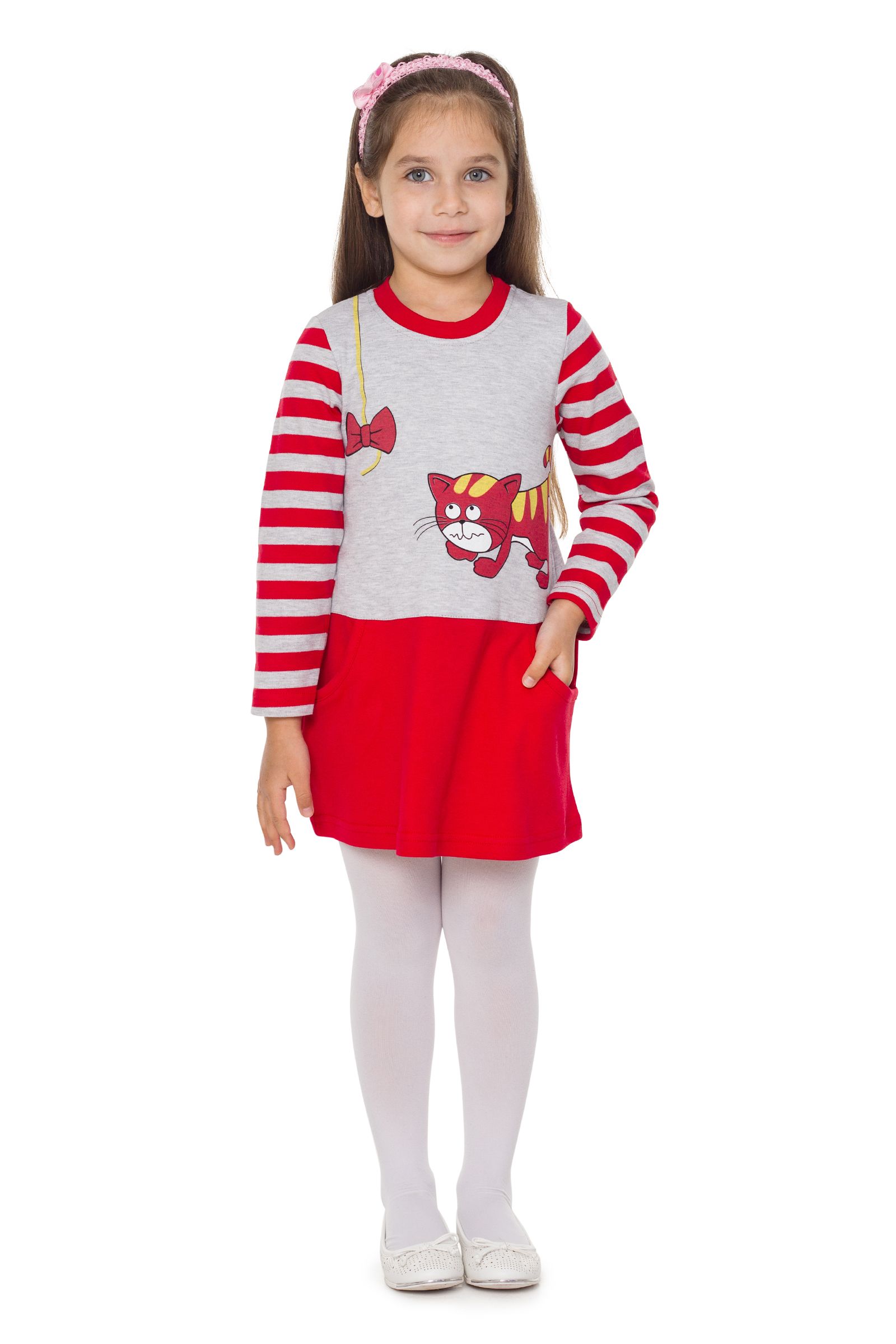 Платье-ПЛ01-2582 оптом от производителя детской одежды 'Алёна'