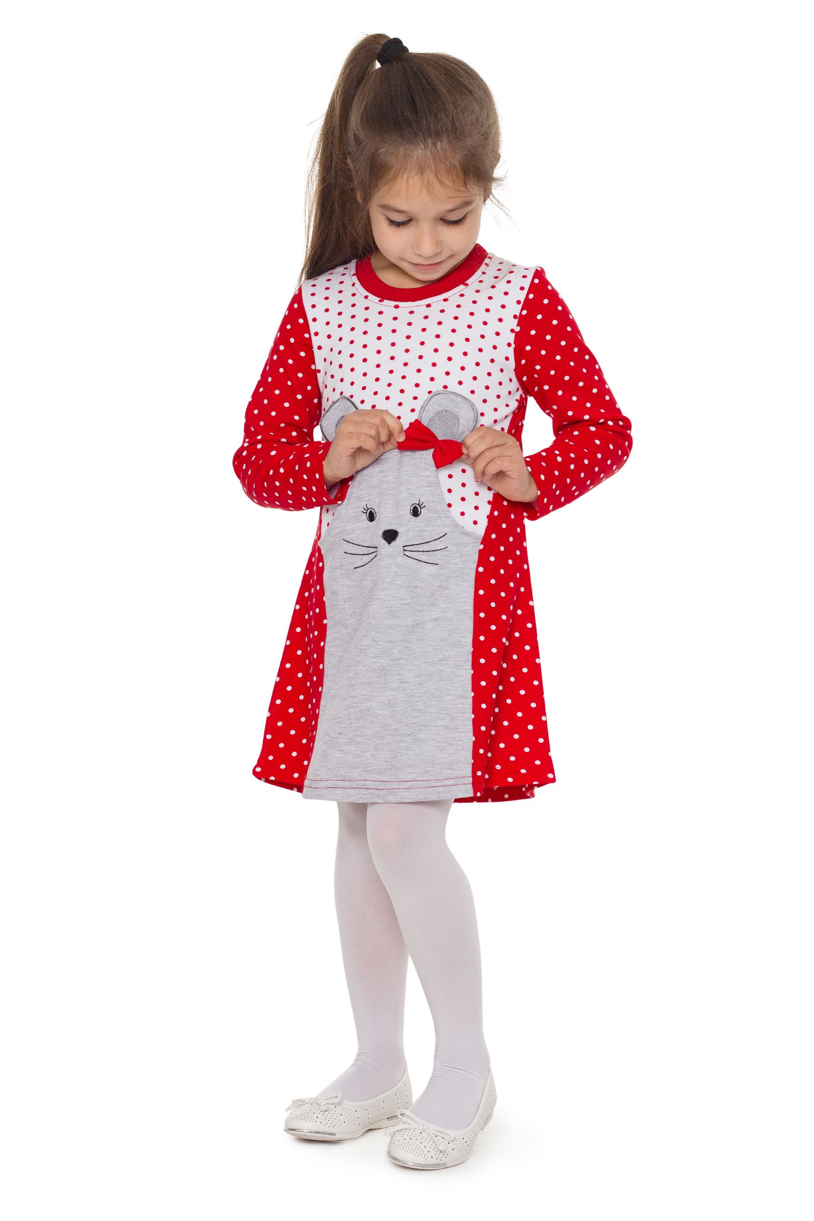 Платье-ПЛ01-2583а оптом от производителя детской одежды 'Алёна'
