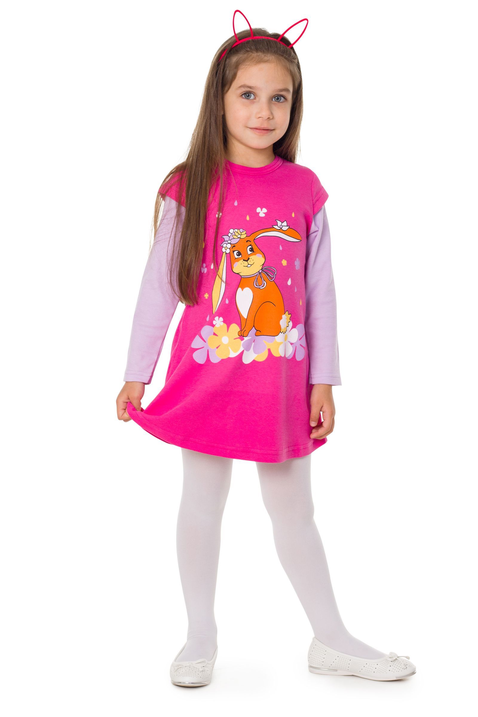 Платье-ПЛ01-2557 оптом от производителя детской одежды 'Алёна'