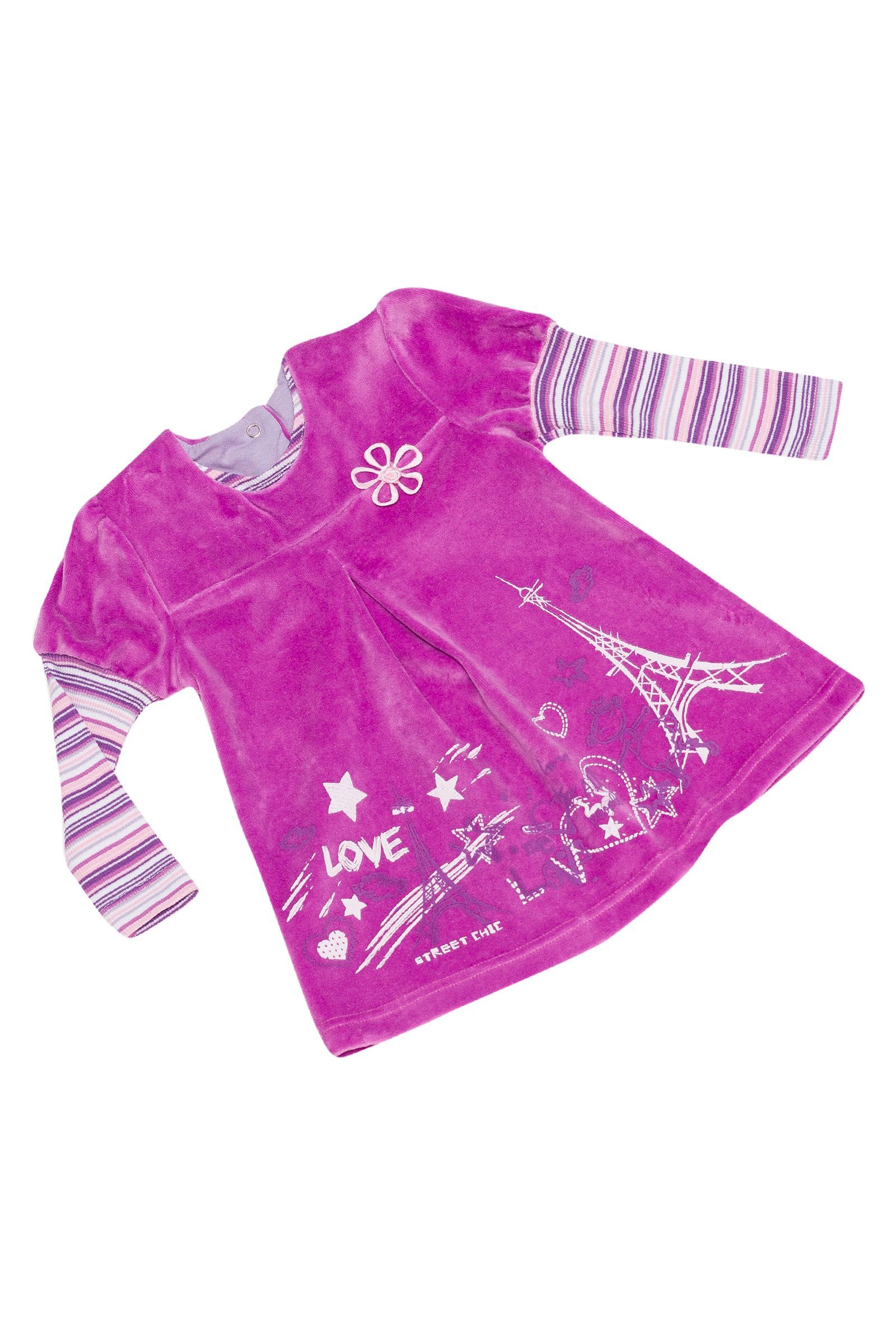 Платье-ПЛ04-1045 оптом от производителя детской одежды 'Алёна'