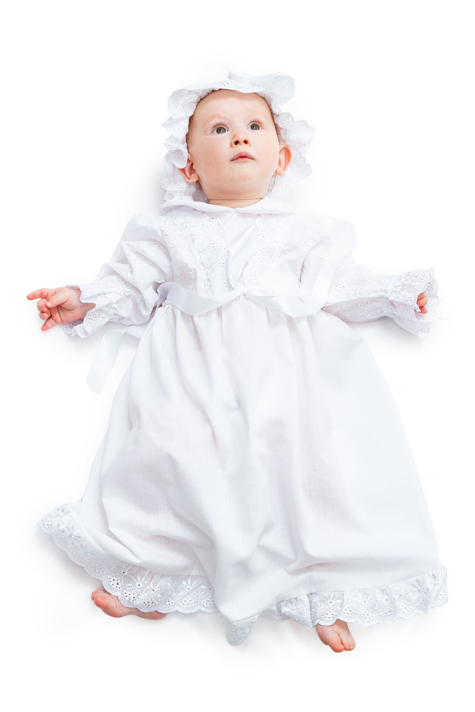 Комплект для крещения-6-71 оптом от производителя детской одежды 'Алёна'
