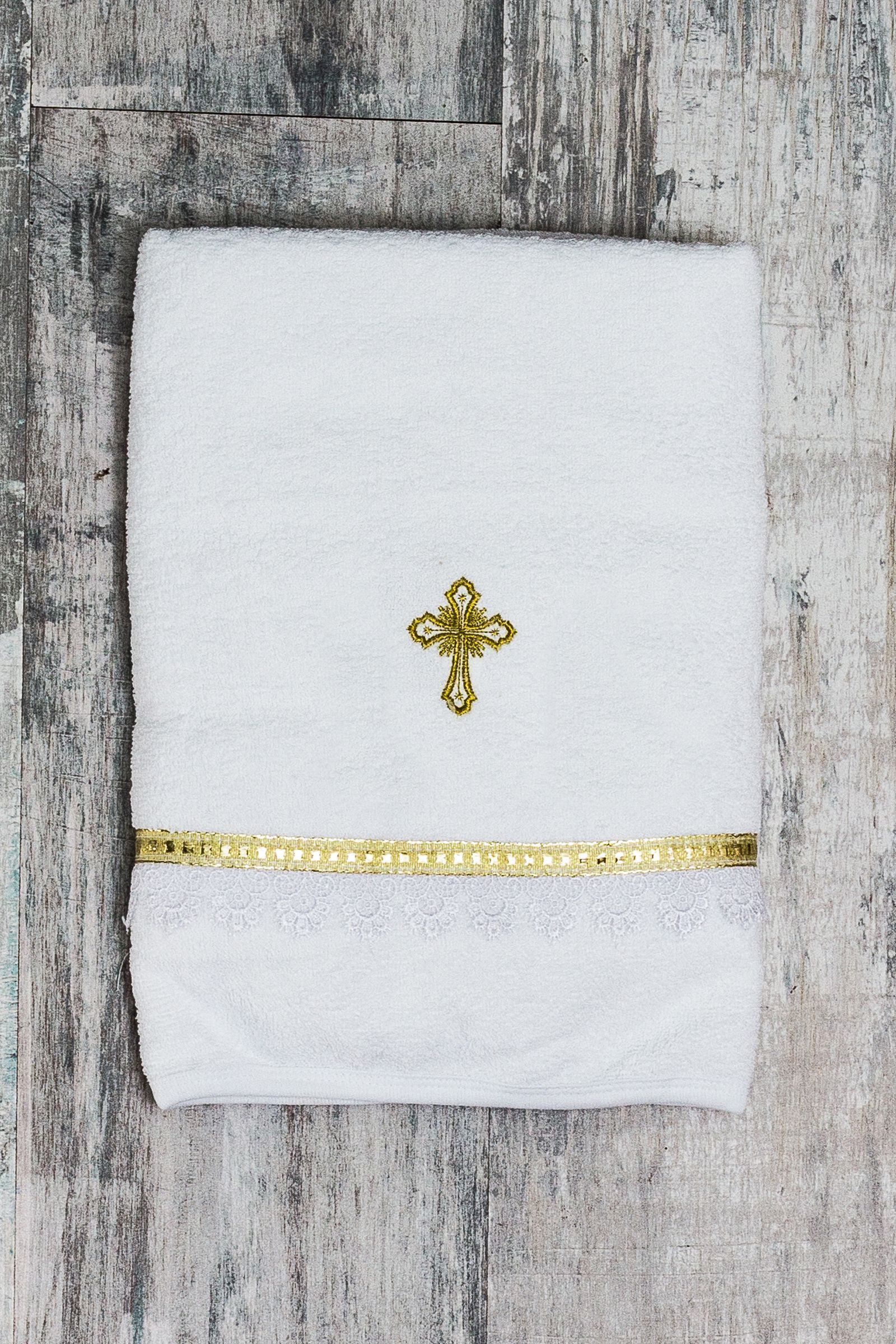 Пеленка для крещения-ПН13-2682 оптом от производителя детской одежды 'Алёна'