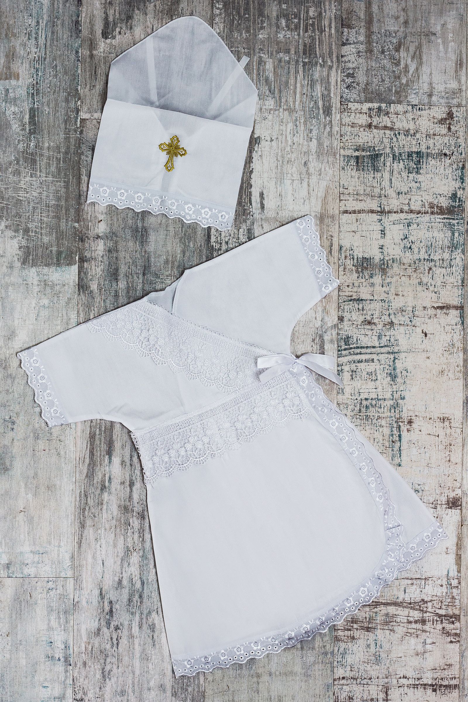 Платье для крещения-ПЛ14-2725 оптом от производителя детской одежды 'Алёна'