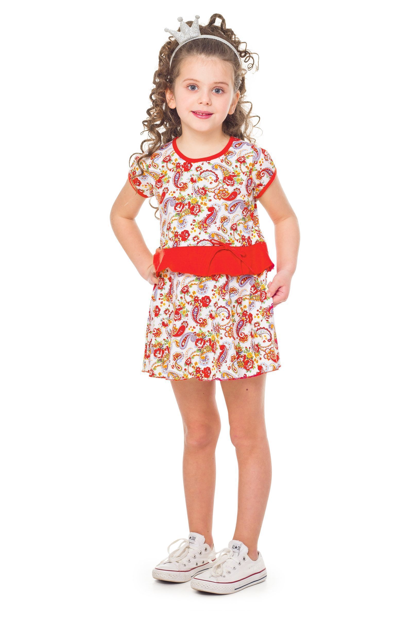 Платье-ПЛ02-2379 оптом от производителя детской одежды 'Алёна'