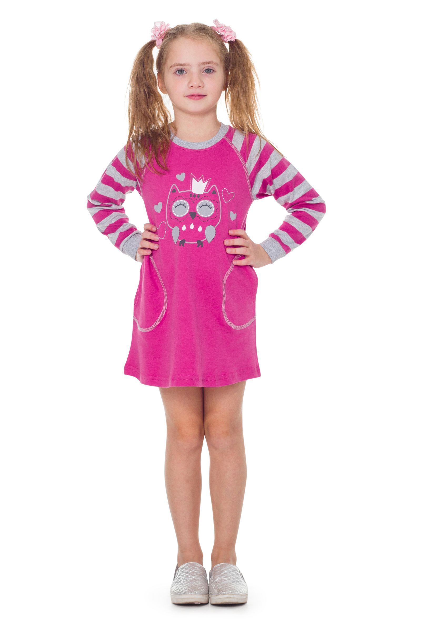 Платье-ПЛ01-2215а оптом от производителя детской одежды 'Алёна'