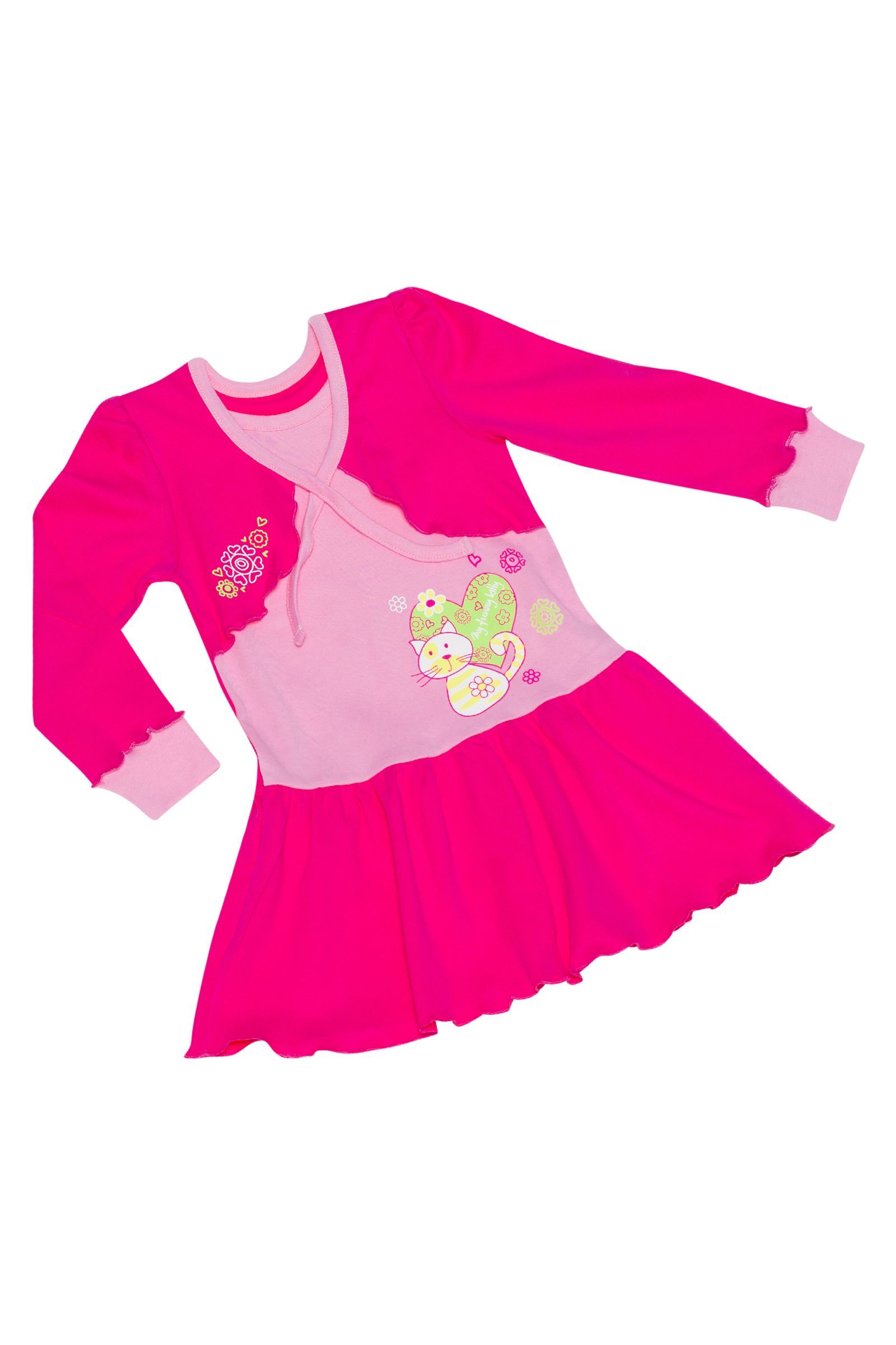 Платье-ПЛ01-1074 оптом от производителя детской одежды 'Алёна'