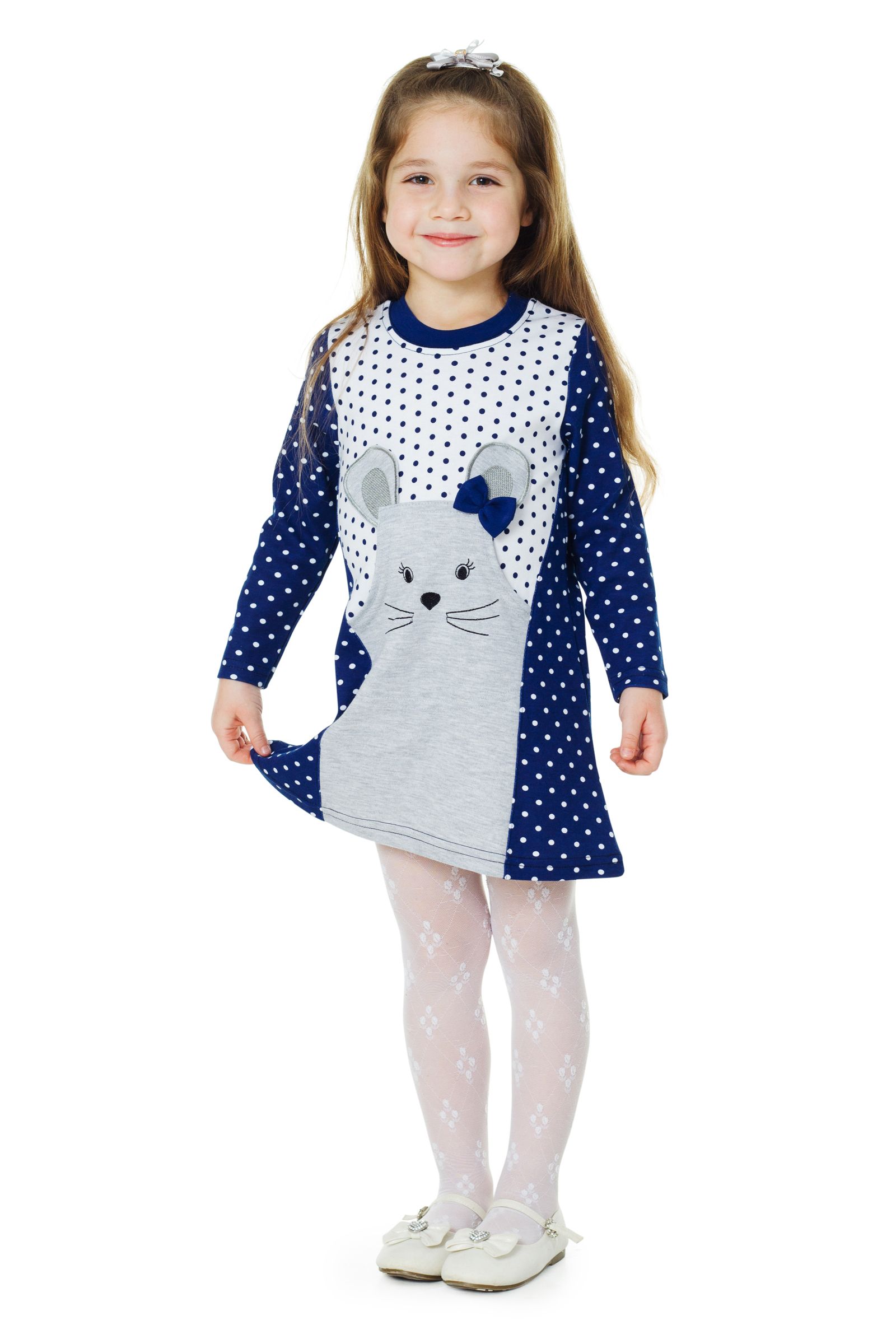 Платье-ПЛ01-2583а оптом от производителя детской одежды 'Алёна'