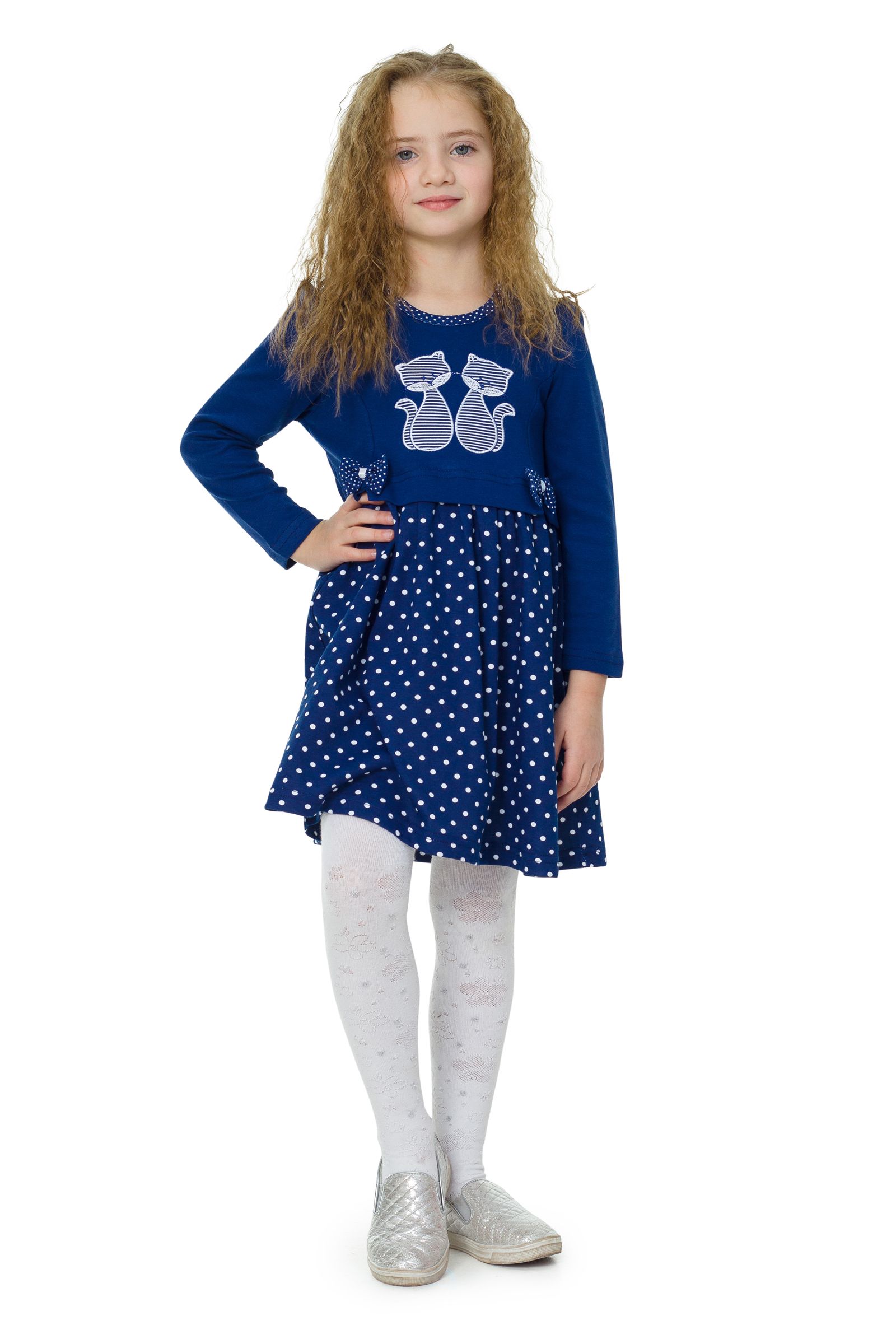 Платье-ПЛ01-2560 оптом от производителя детской одежды 'Алёна'
