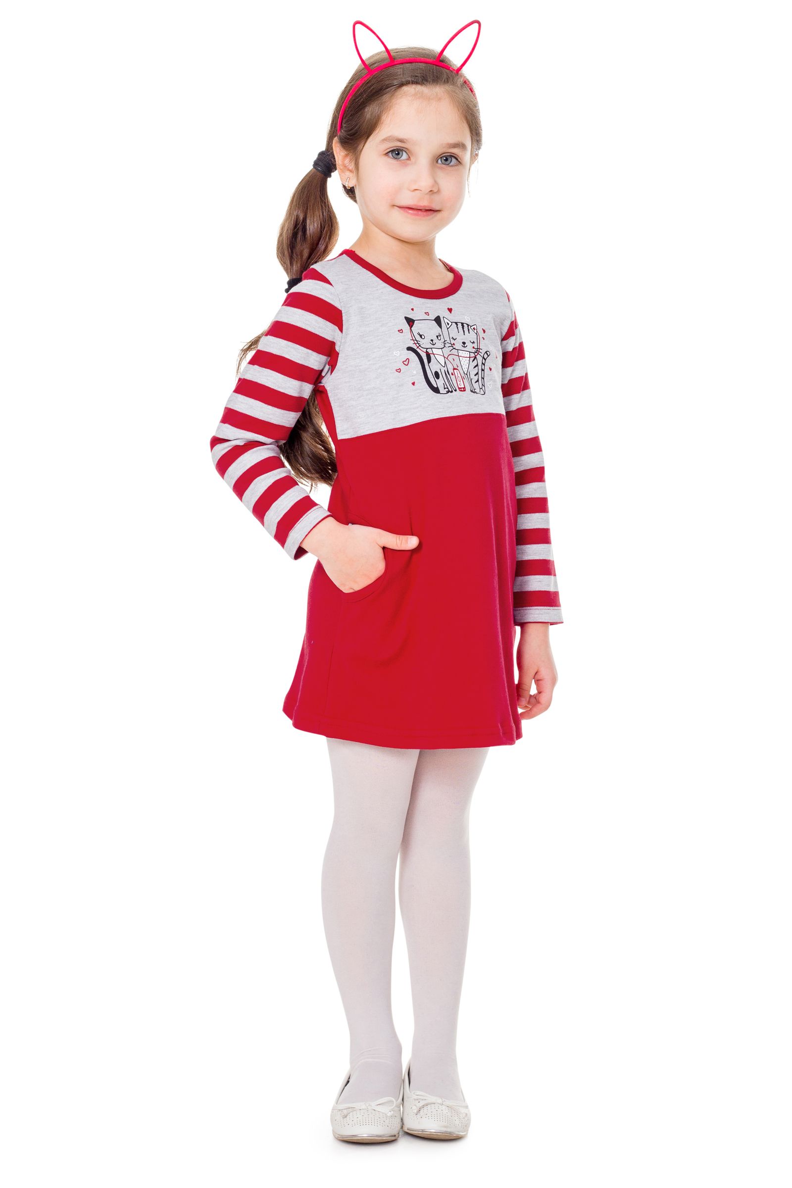 Платье-ПЛ01-2498 оптом от производителя детской одежды 'Алёна'