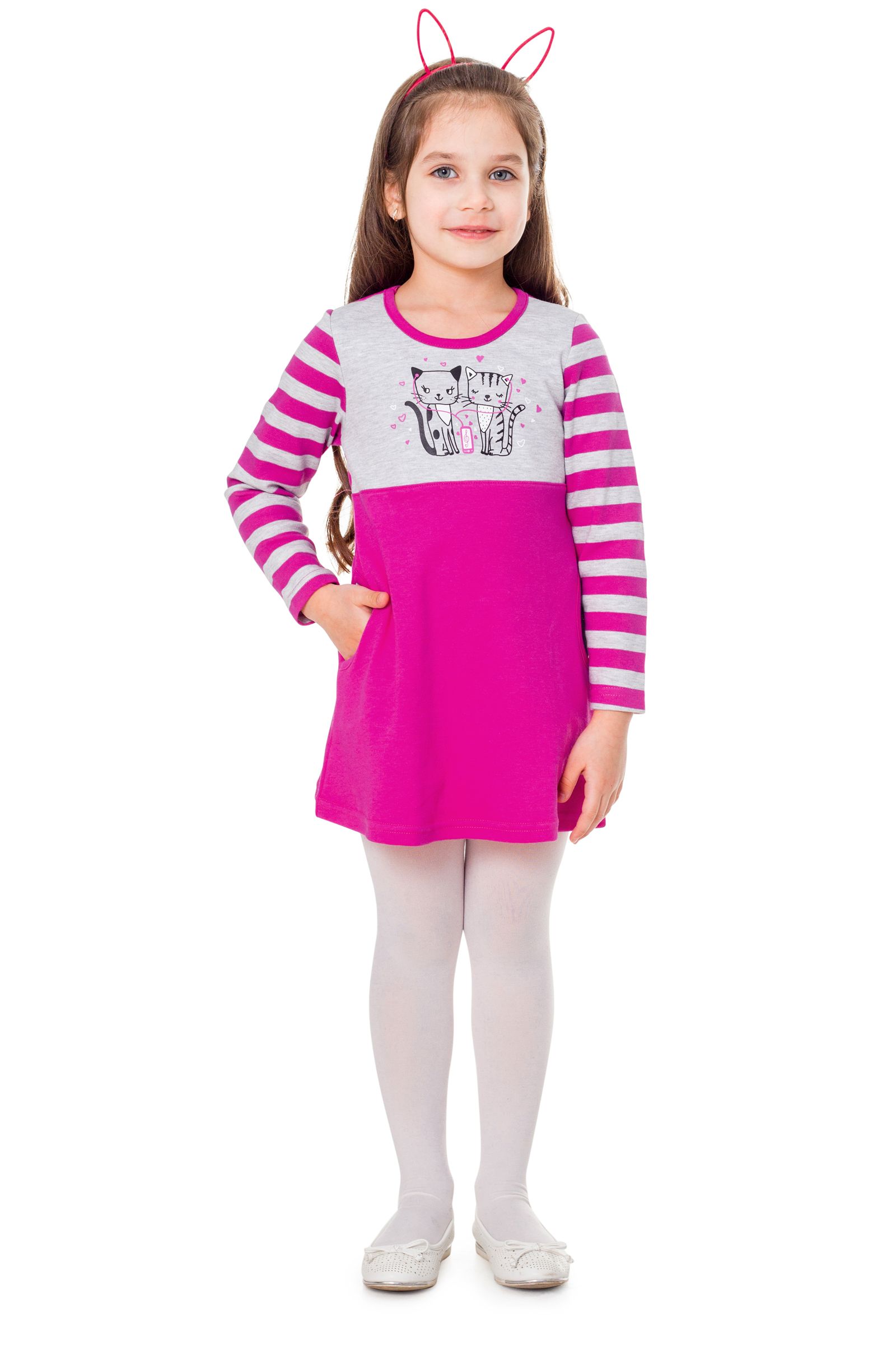 Платье-ПЛ01-2498 оптом от производителя детской одежды 'Алёна'