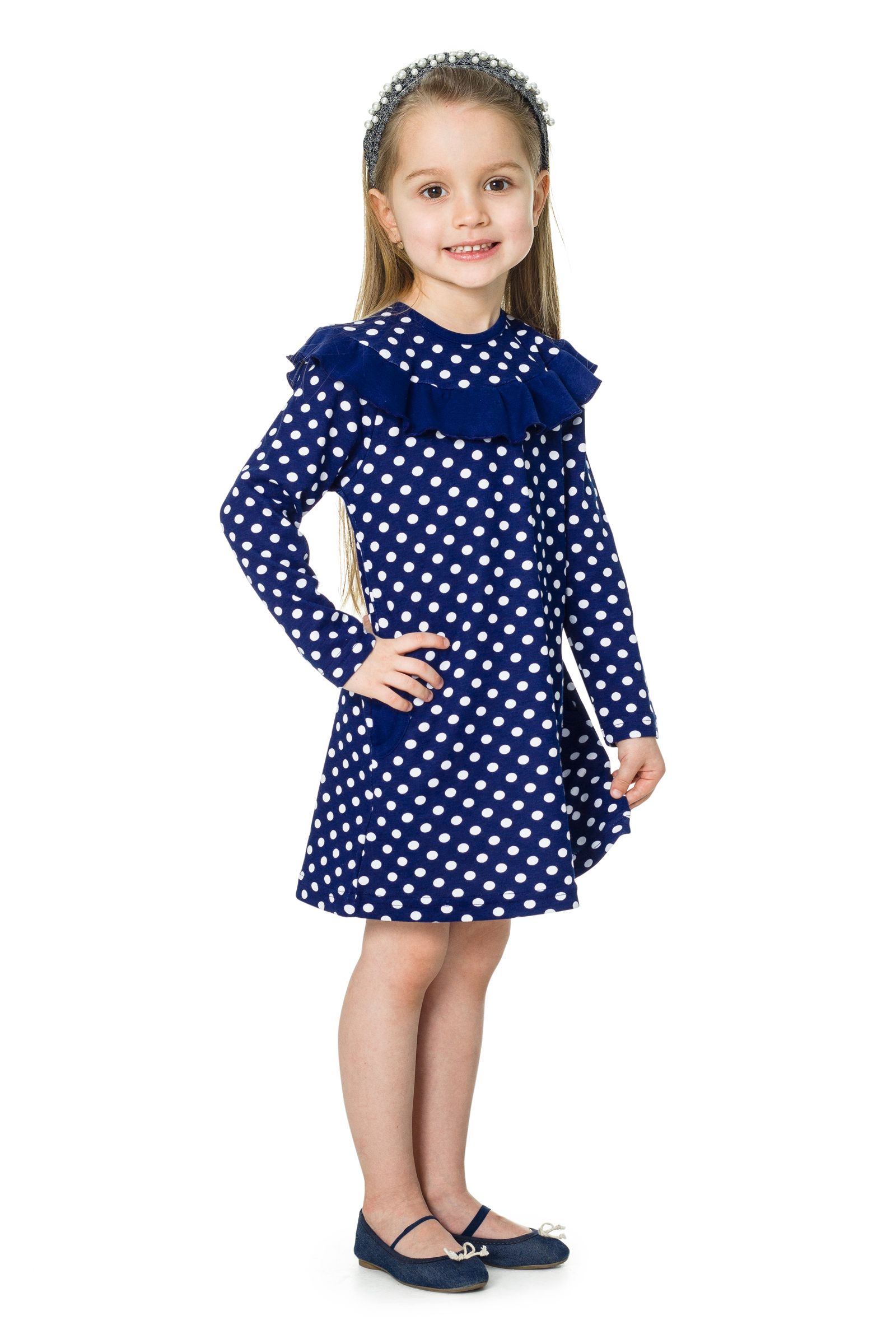 Платье-ПЛ01-2595 оптом от производителя детской одежды 'Алёна'