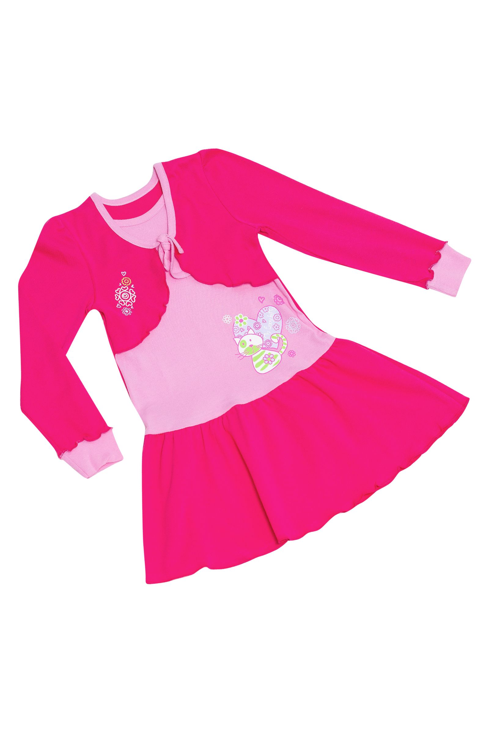 Платье-ПЛ01-1074 оптом от производителя детской одежды 'Алёна'