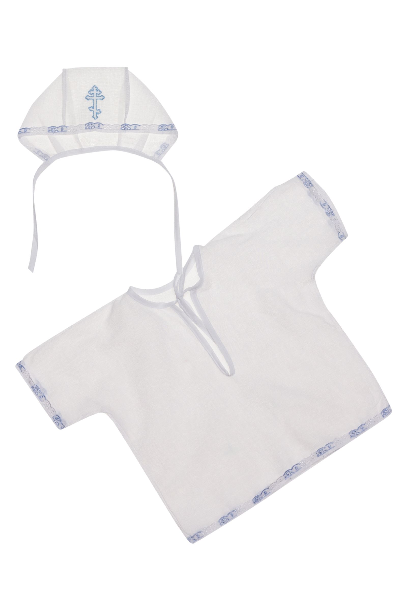 Комплект для крещения-6-464 оптом от производителя детской одежды 'Алёна'