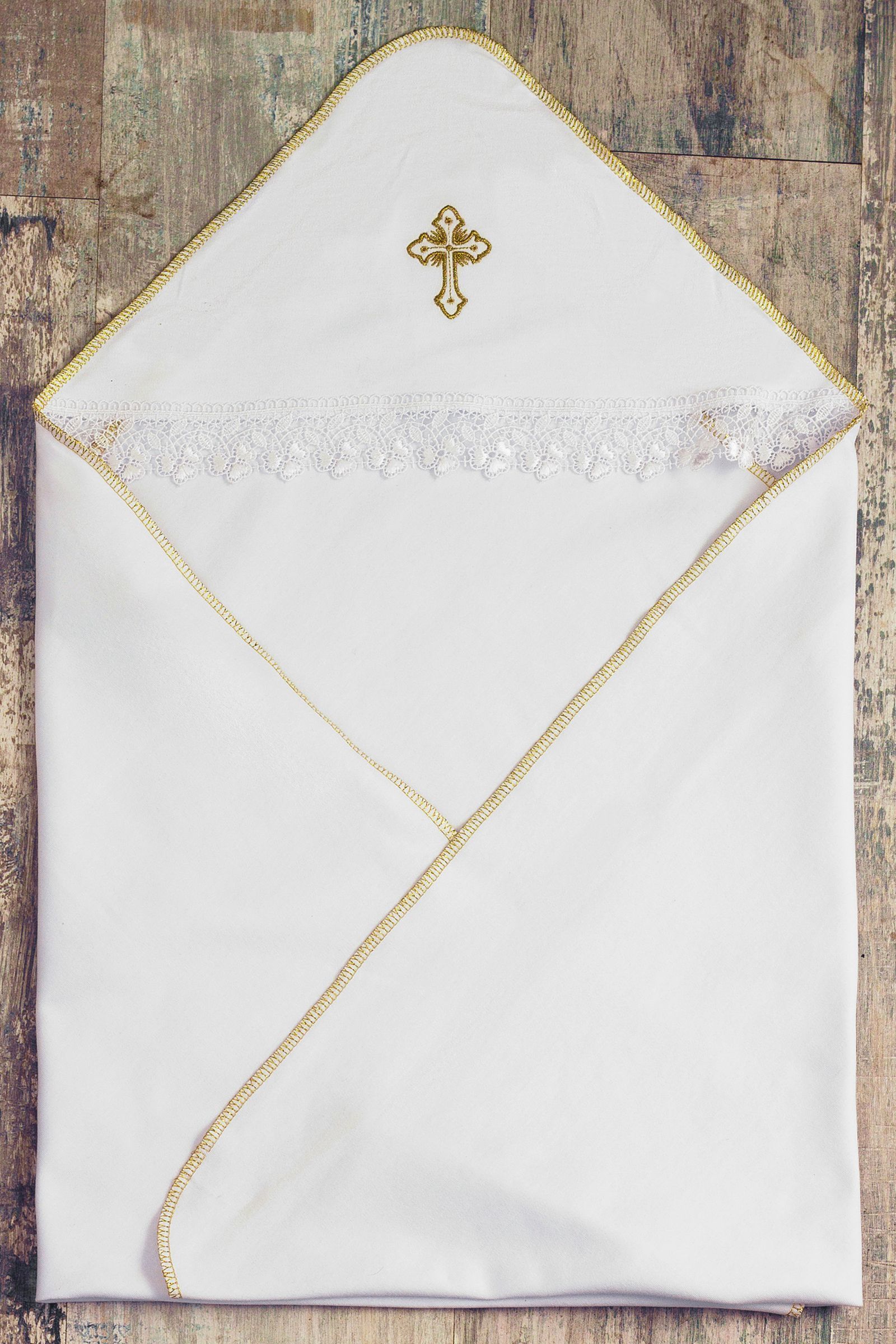Пеленка для крещения-ПН01-2713А оптом от производителя детской одежды 'Алёна'