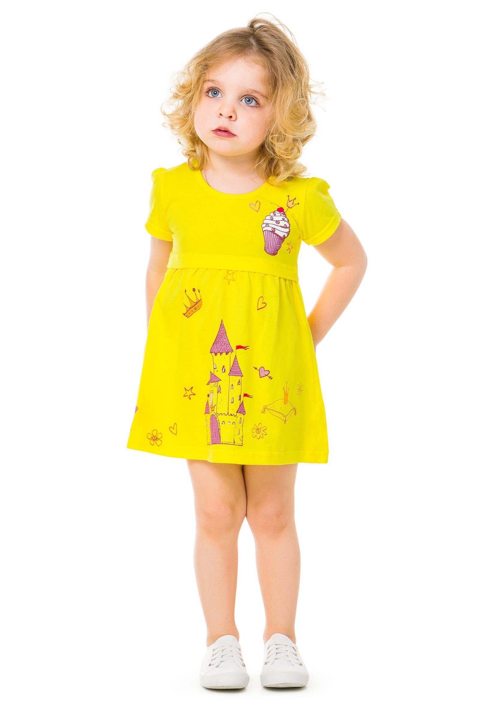 Платье-ПЛ02-2676 оптом от производителя детской одежды 'Алёна'