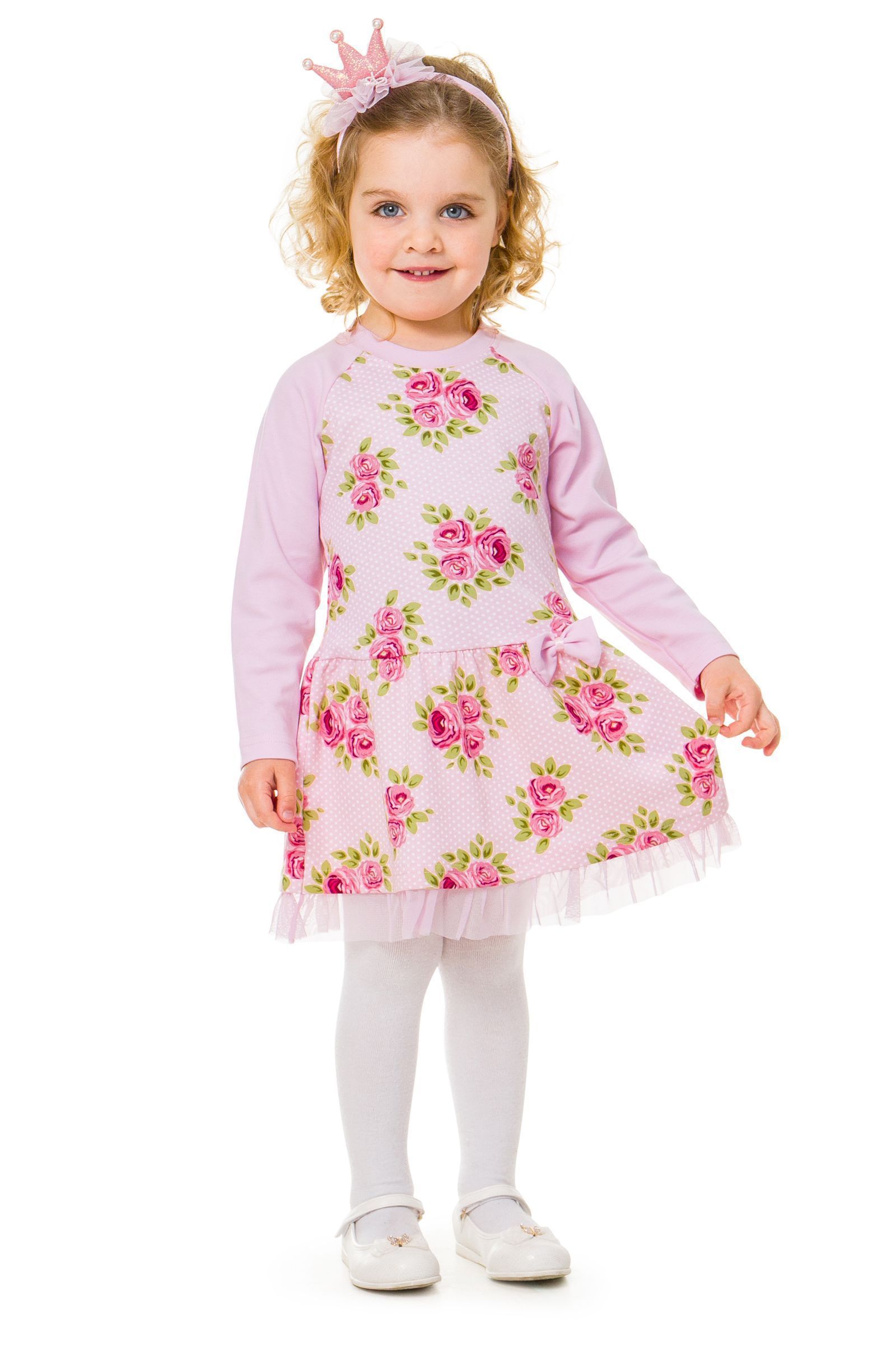Платье-ПЛ01-2790 оптом от производителя детской одежды 'Алёна'