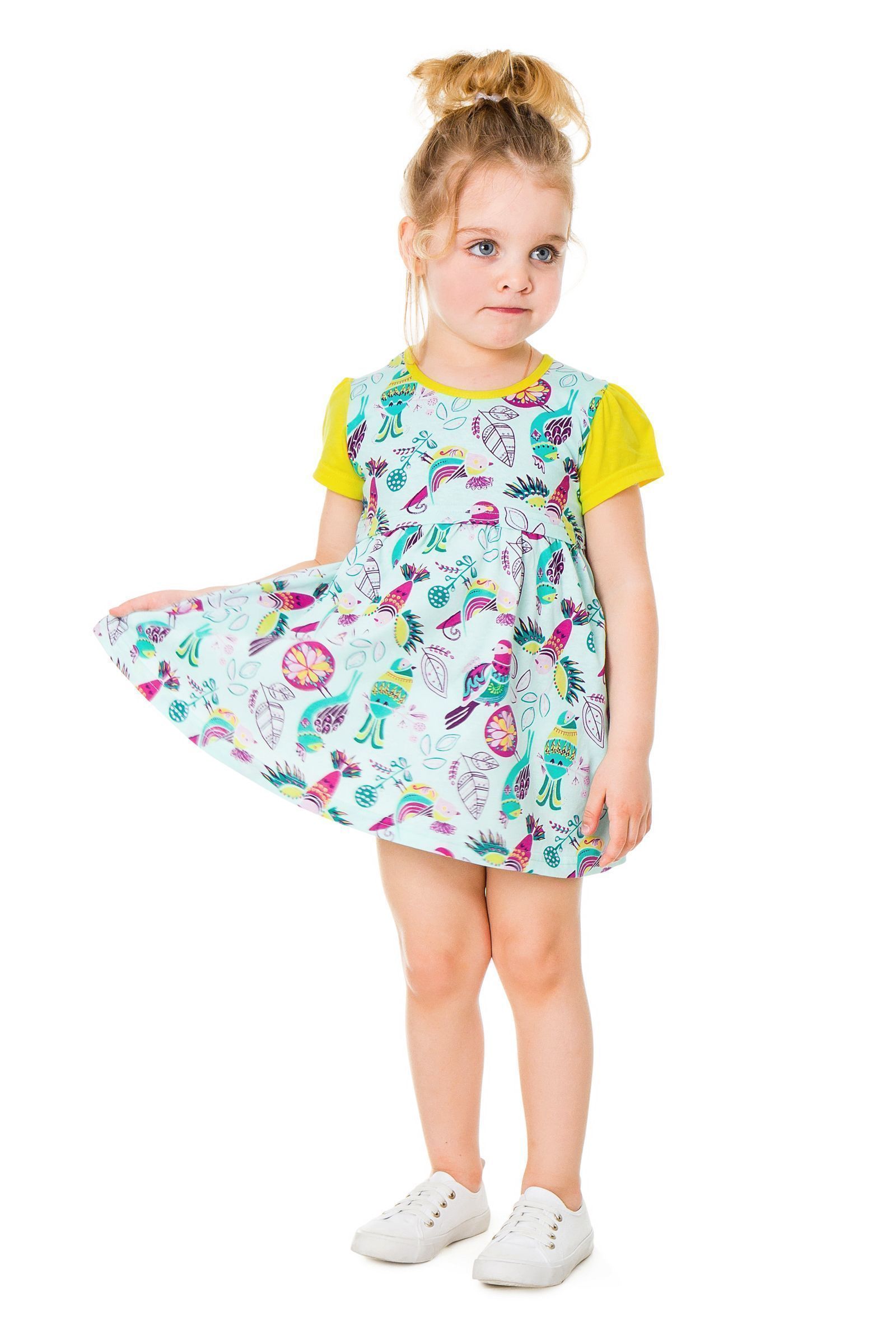 Платье-ПЛ02-2823 оптом от производителя детской одежды 'Алёна'