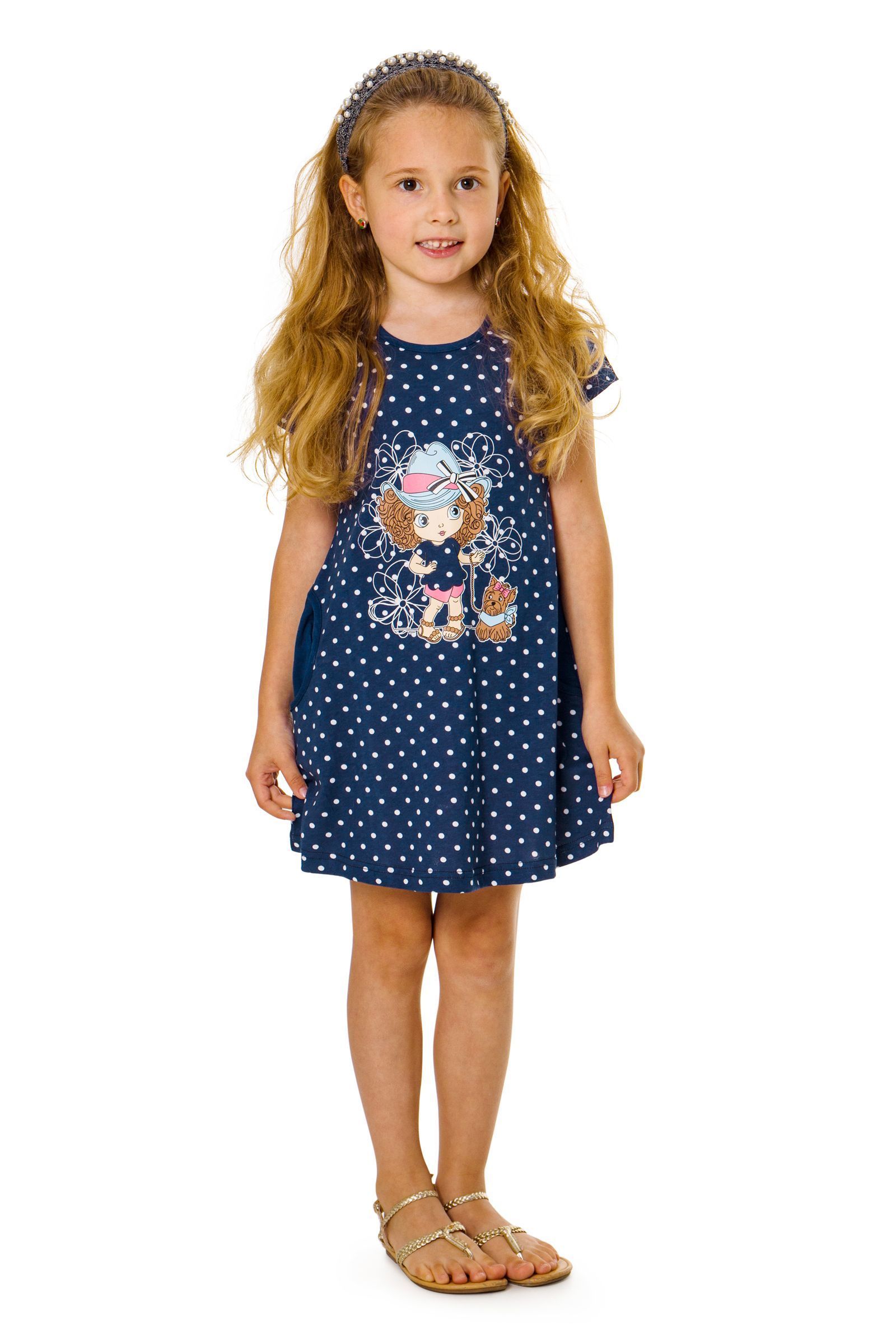 Платье-ПЛ02-2796 оптом от производителя детской одежды 'Алёна'