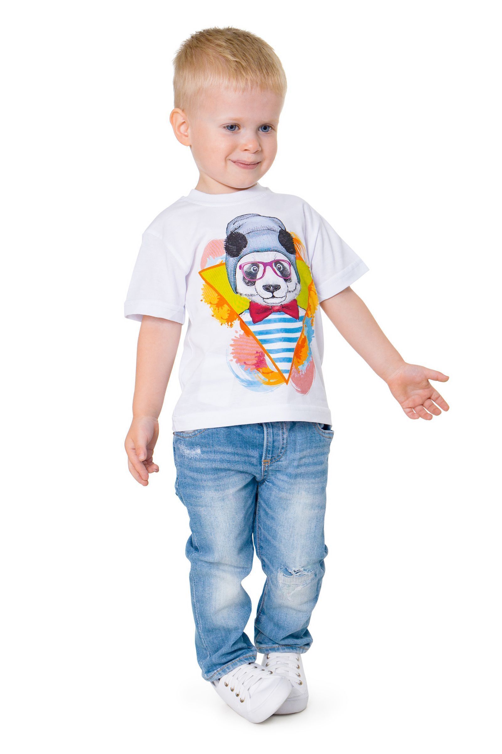 Футболка-ДЖ02-2902 оптом от производителя детской одежды 'Алёна'