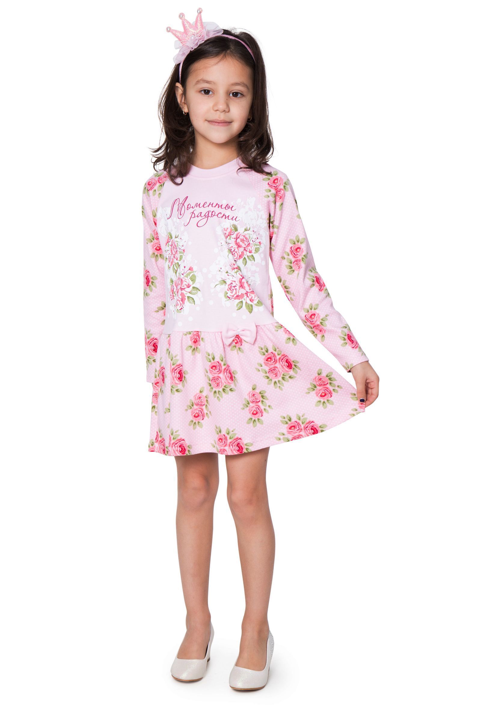 Платье-ПЛ01-2808 оптом от производителя детской одежды 'Алёна'