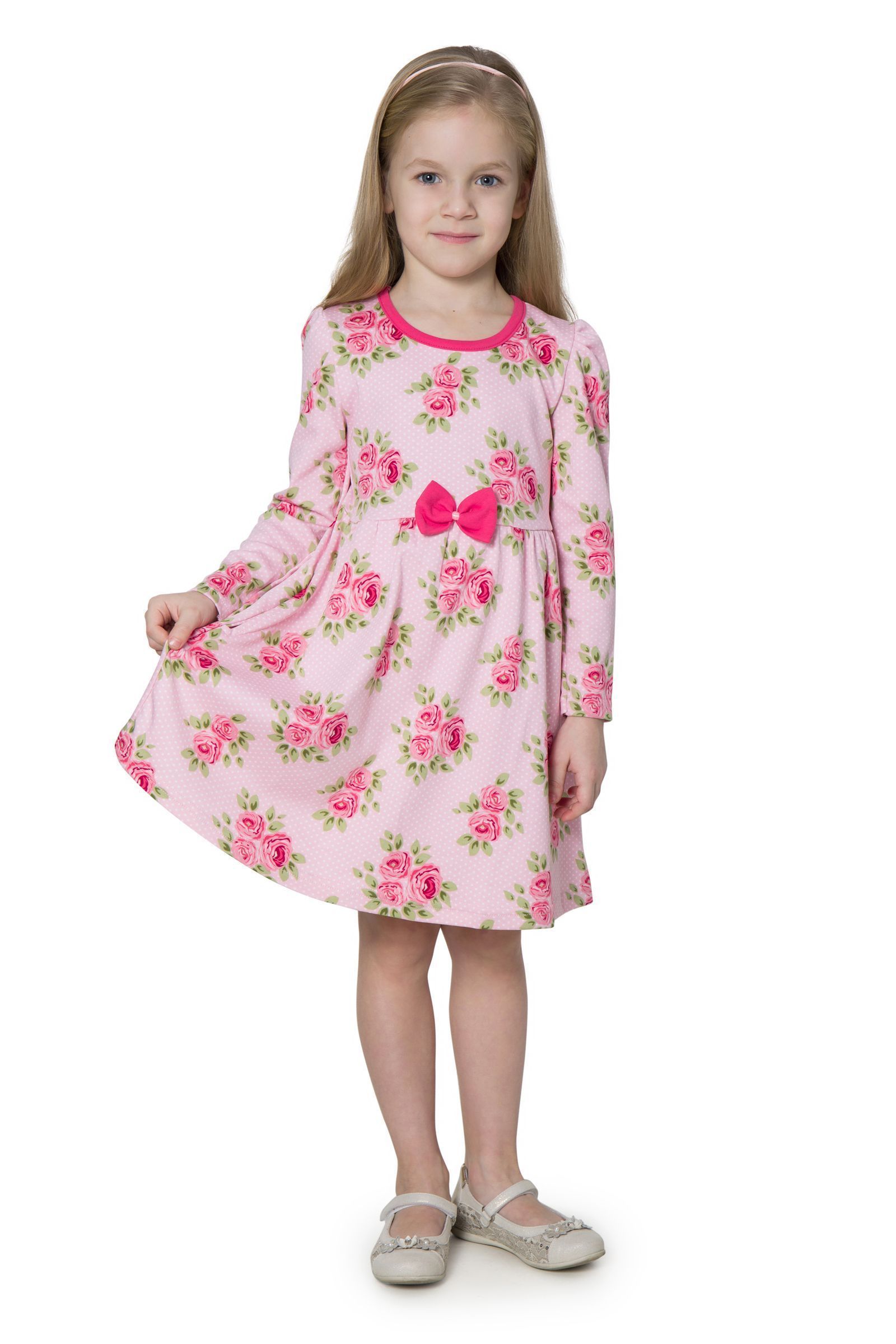 Платье-ПЛ01-2480 оптом от производителя детской одежды 'Алёна'